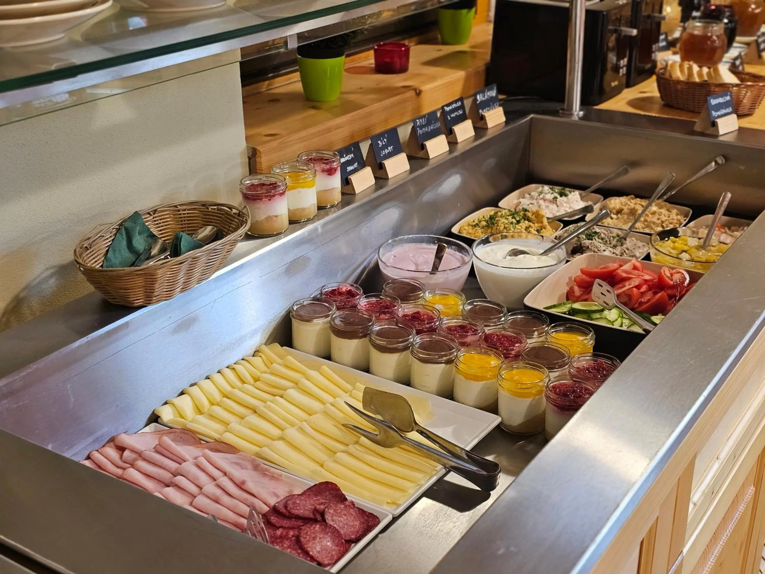 Breakfast in Balónový hotel a pivovar Radešín