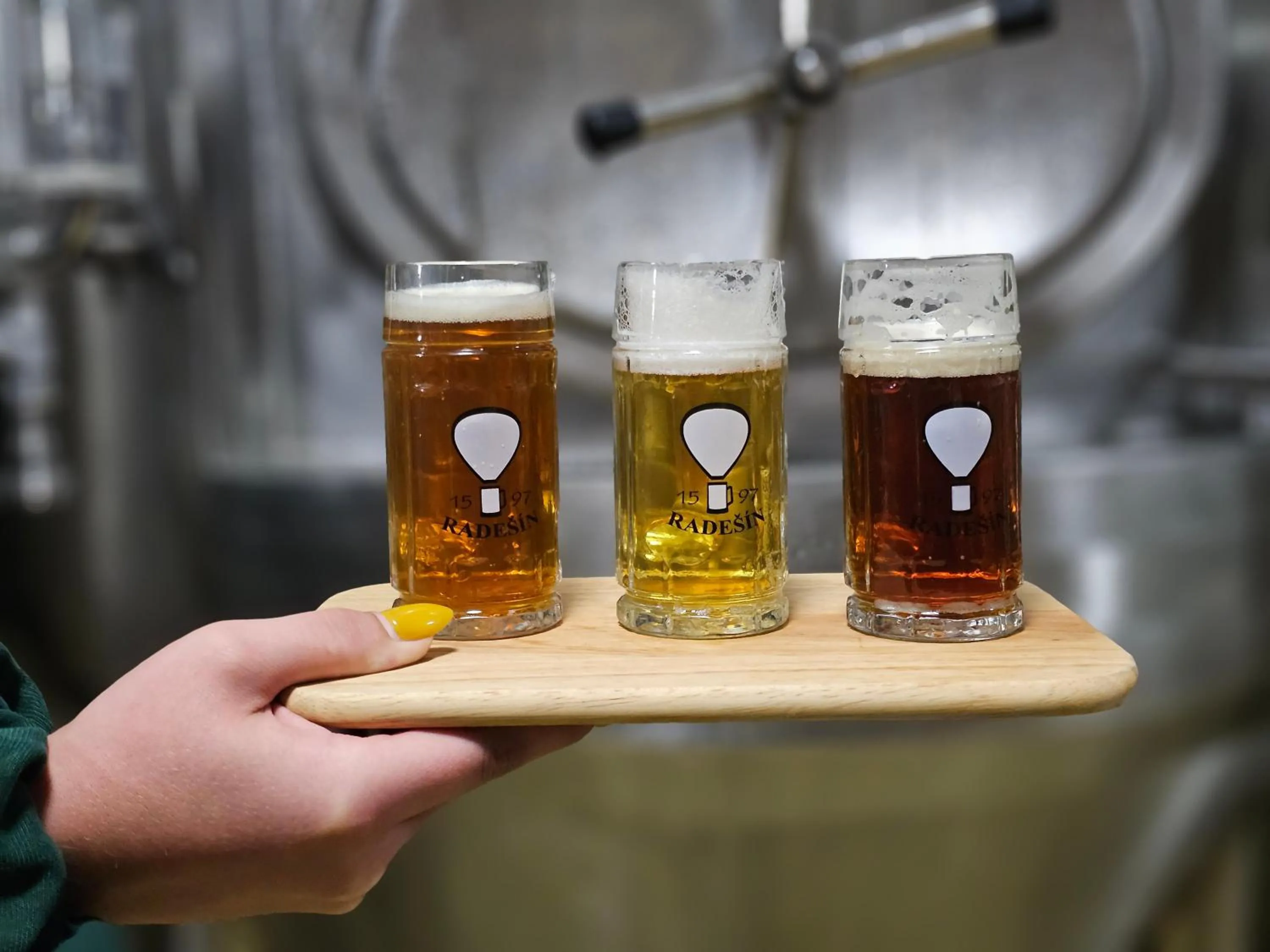 Drinks in Balónový hotel a pivovar Radešín