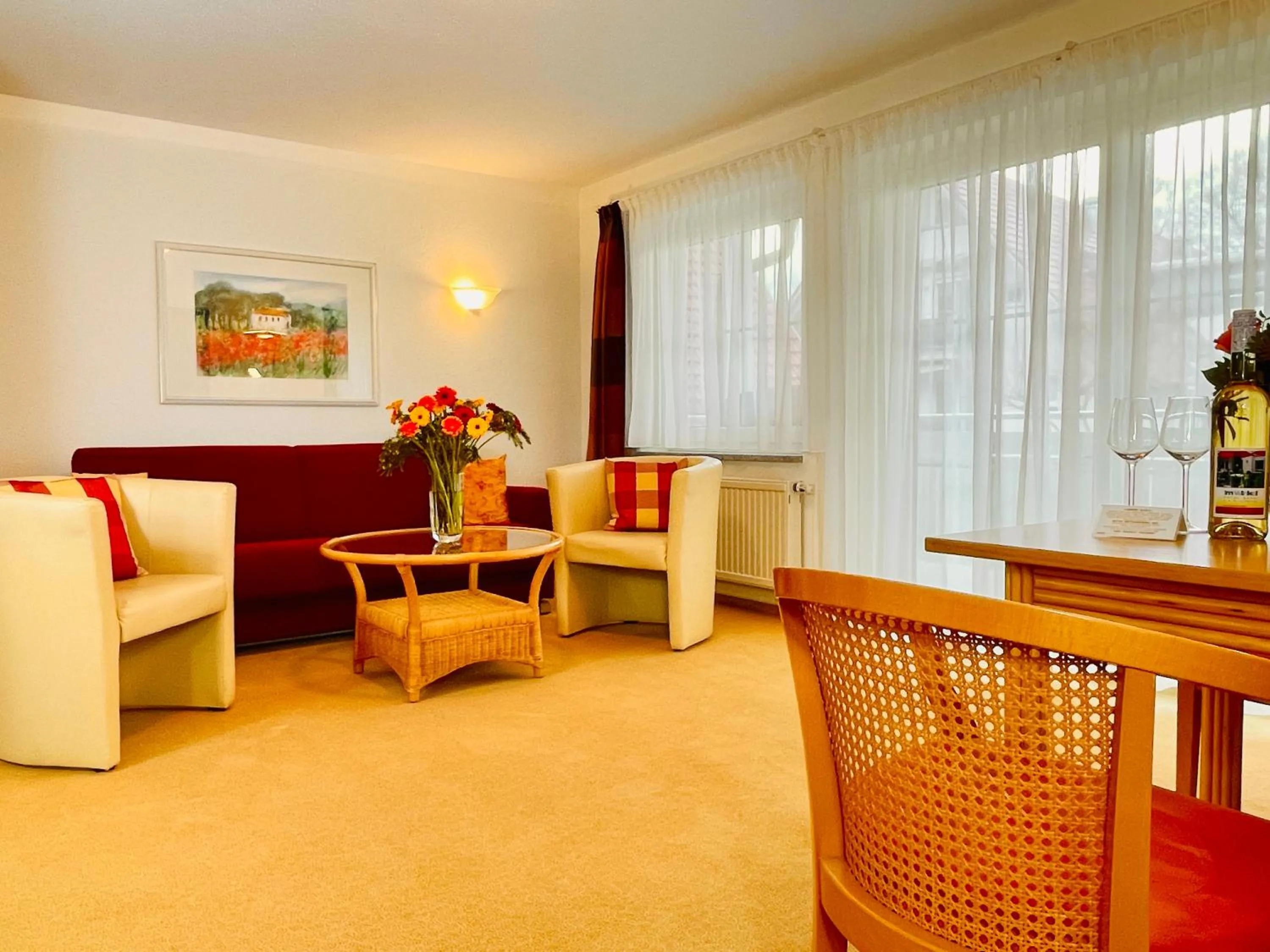 Living room in Im Winkel Appartements und Zimmer