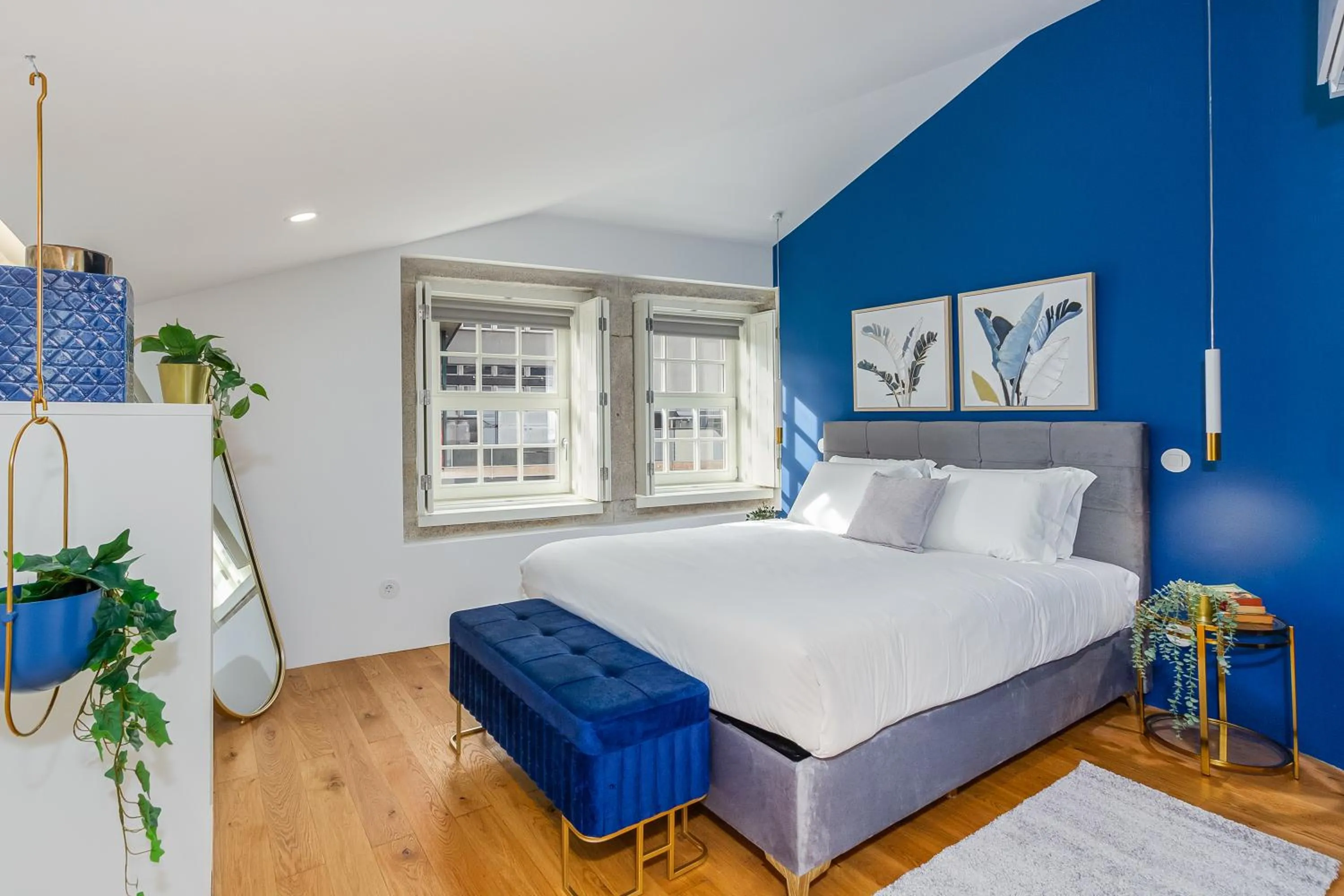 Bedroom, Bed in In Porto Gallery Guesthouse