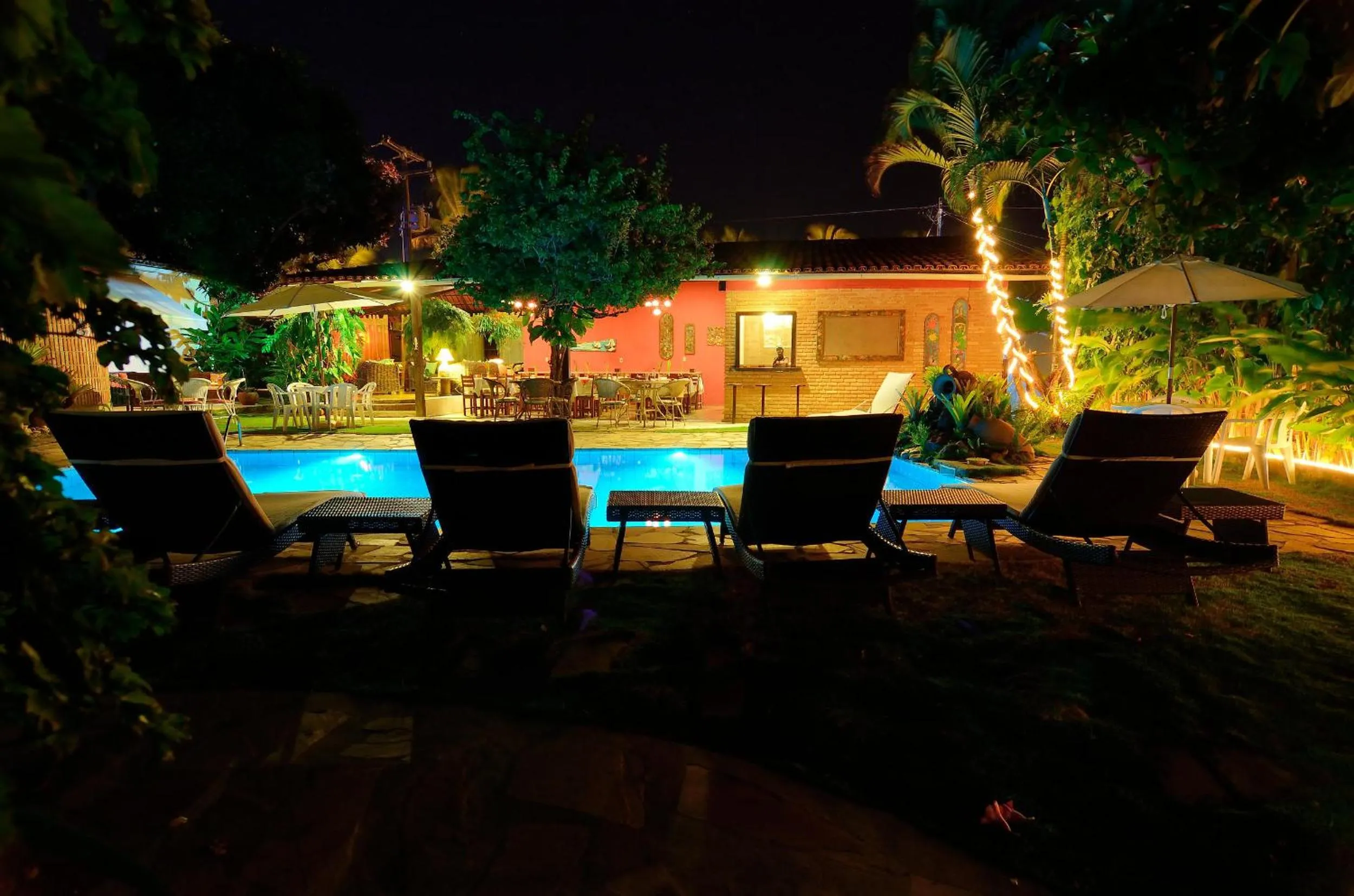 Swimming pool in Pousada Casa de Maria