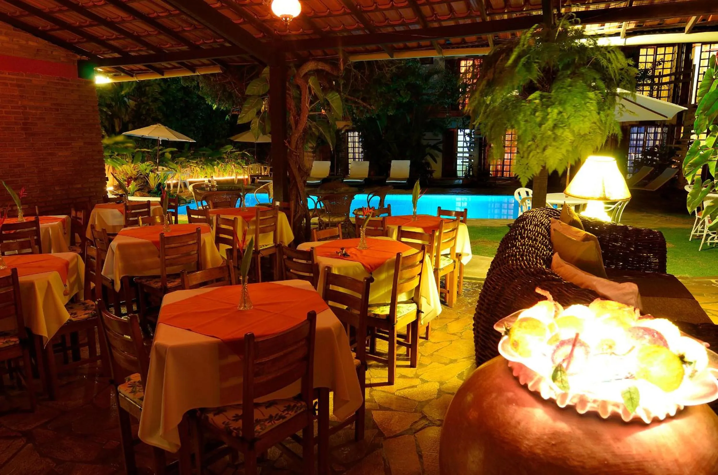 Restaurant/places to eat in Pousada Casa de Maria