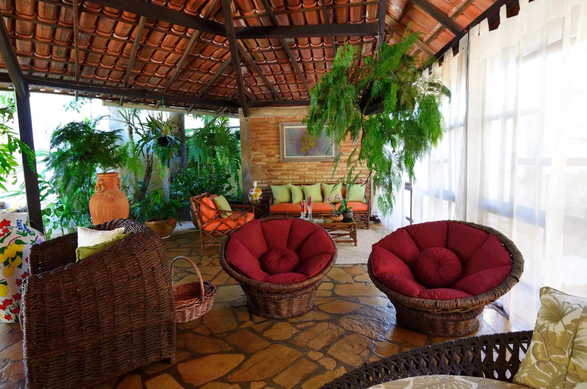 Lounge or bar in Pousada Casa de Maria