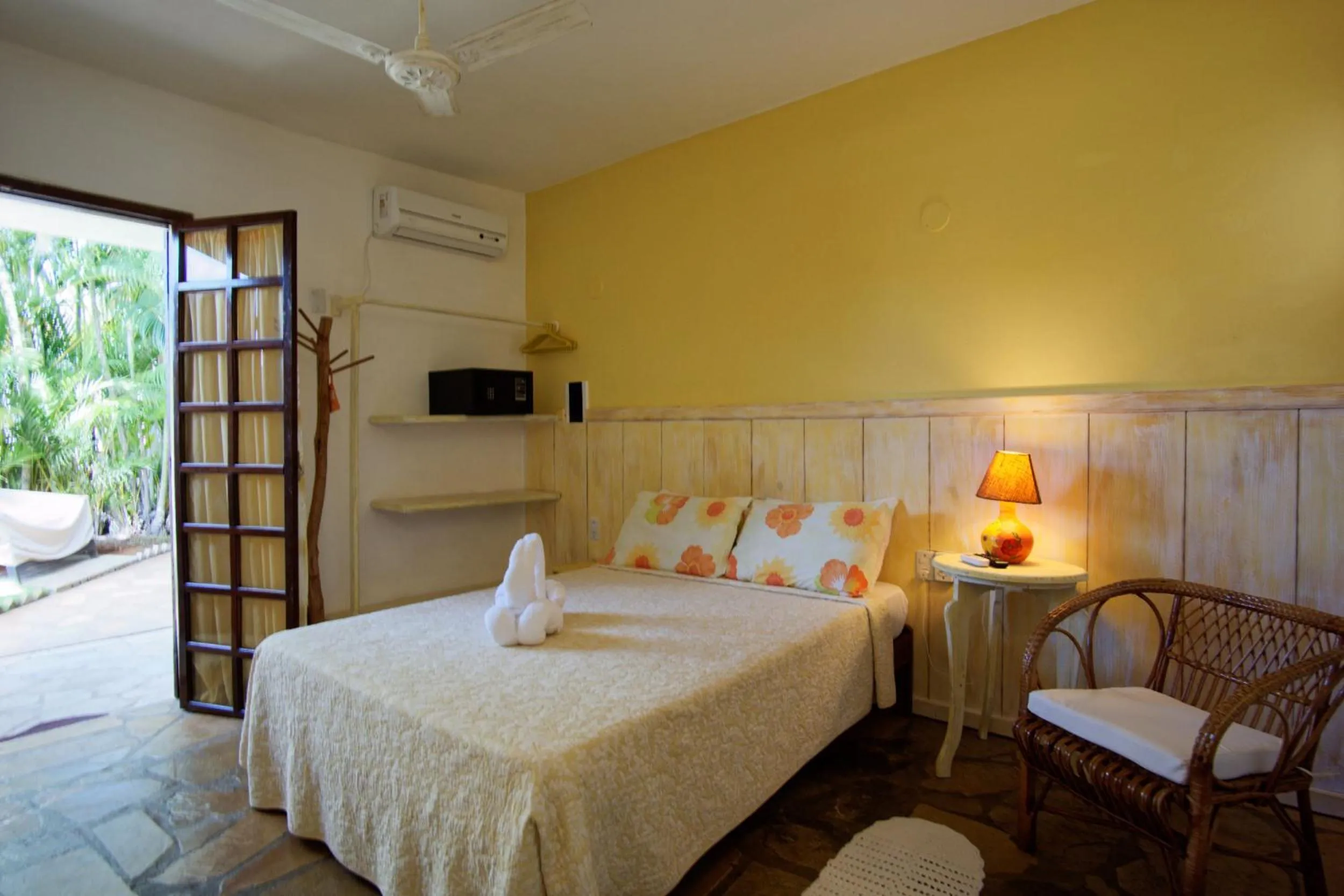 Bed in Pousada Casa de Maria