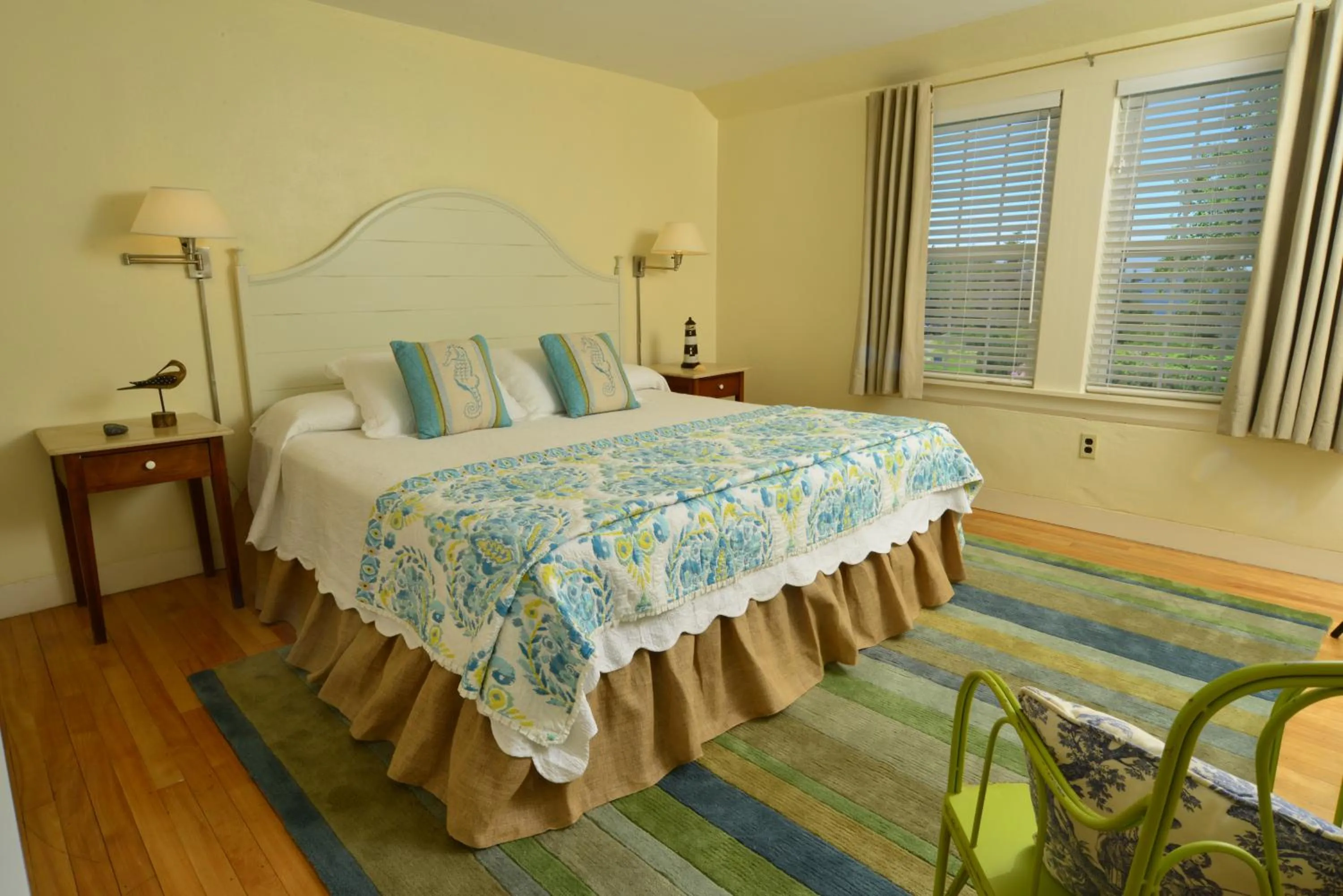 Bedroom, Bed in Newagen Seaside Inn