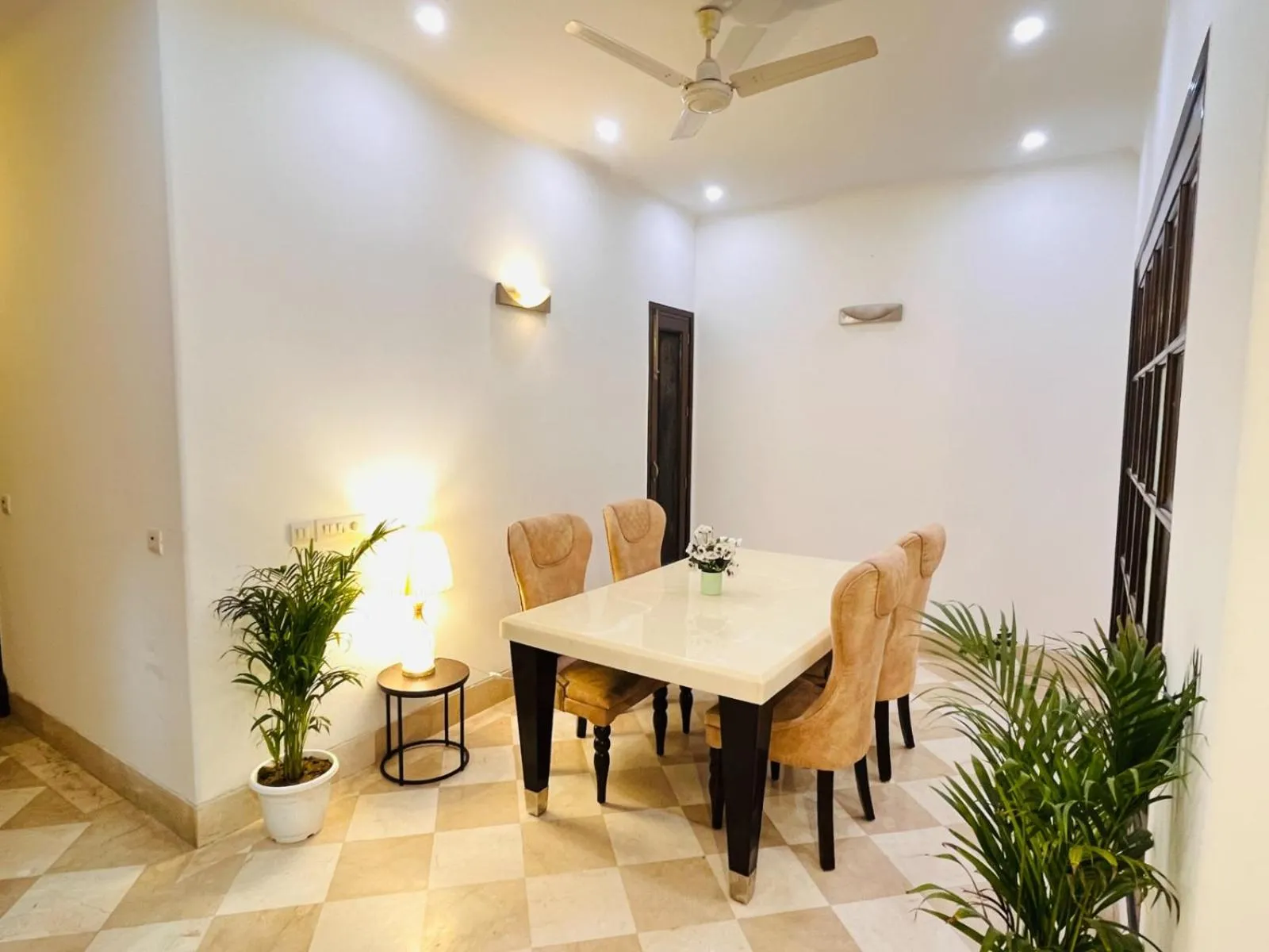 Seating area in Abode Residency near USA Embassy Delhi Safdarjung Enclave New Delhi