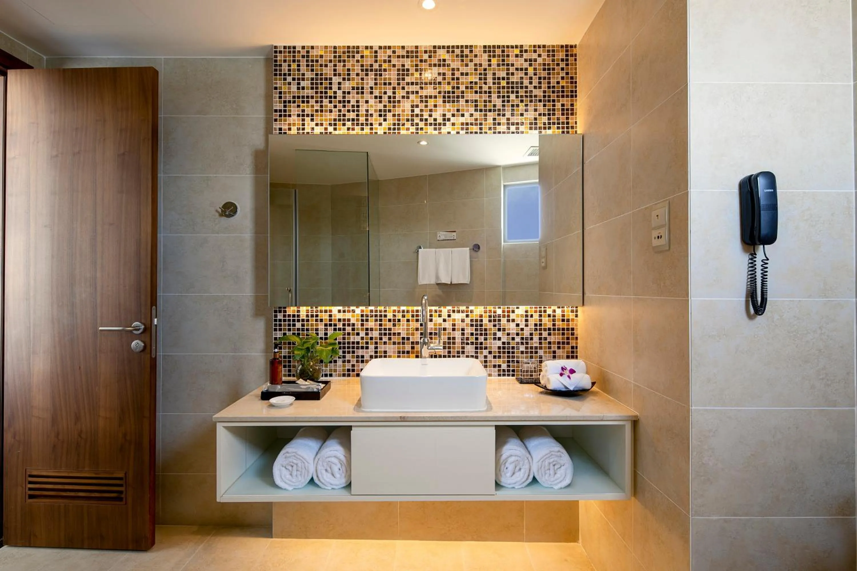 Shower in Vanda Hotel