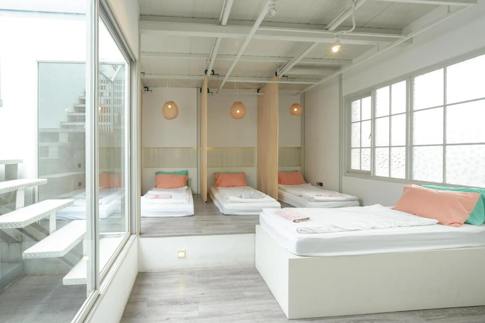 Bed in The Local Khaosan Bangkok Hotel