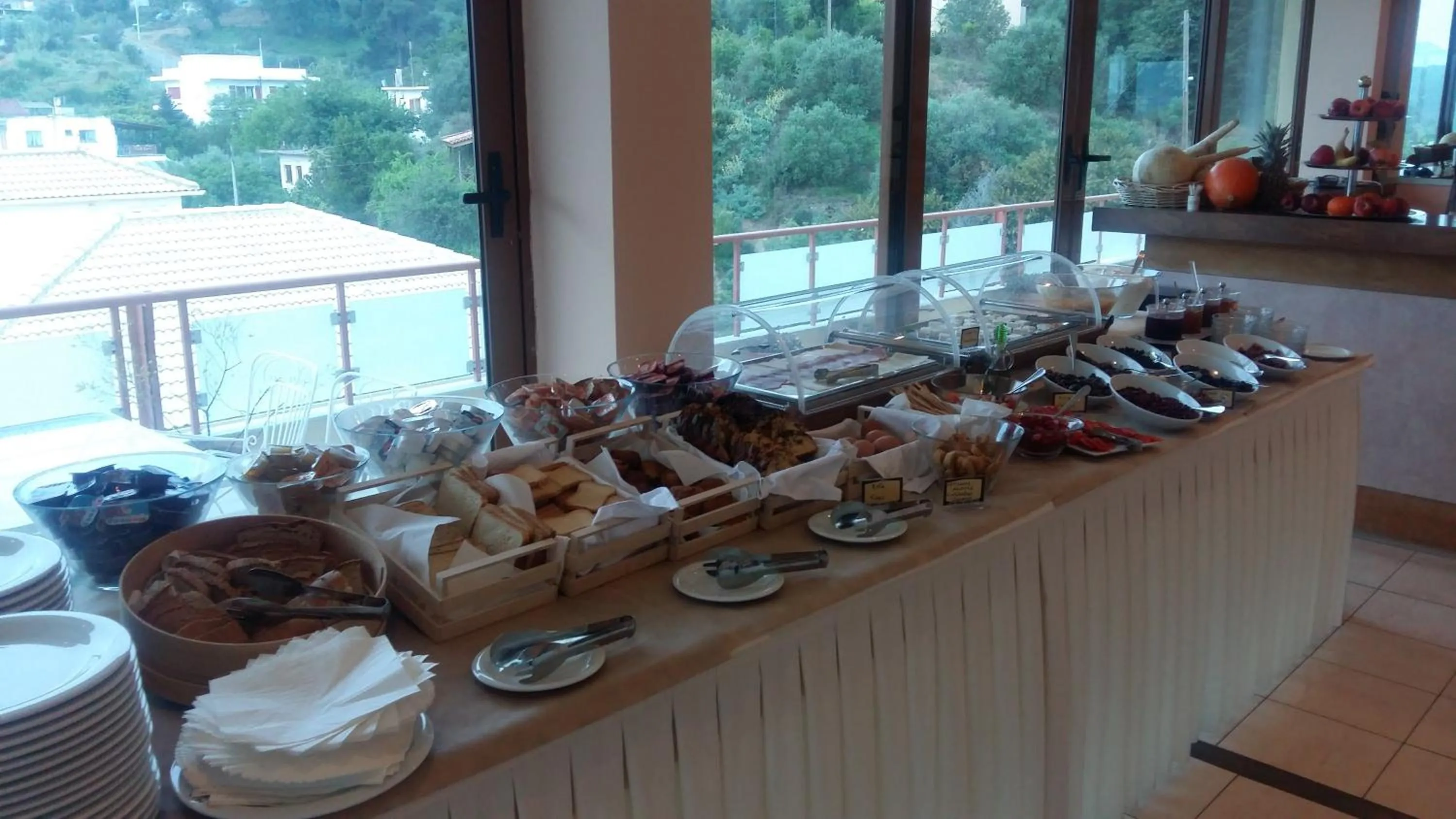 Breakfast in Neda Hotel