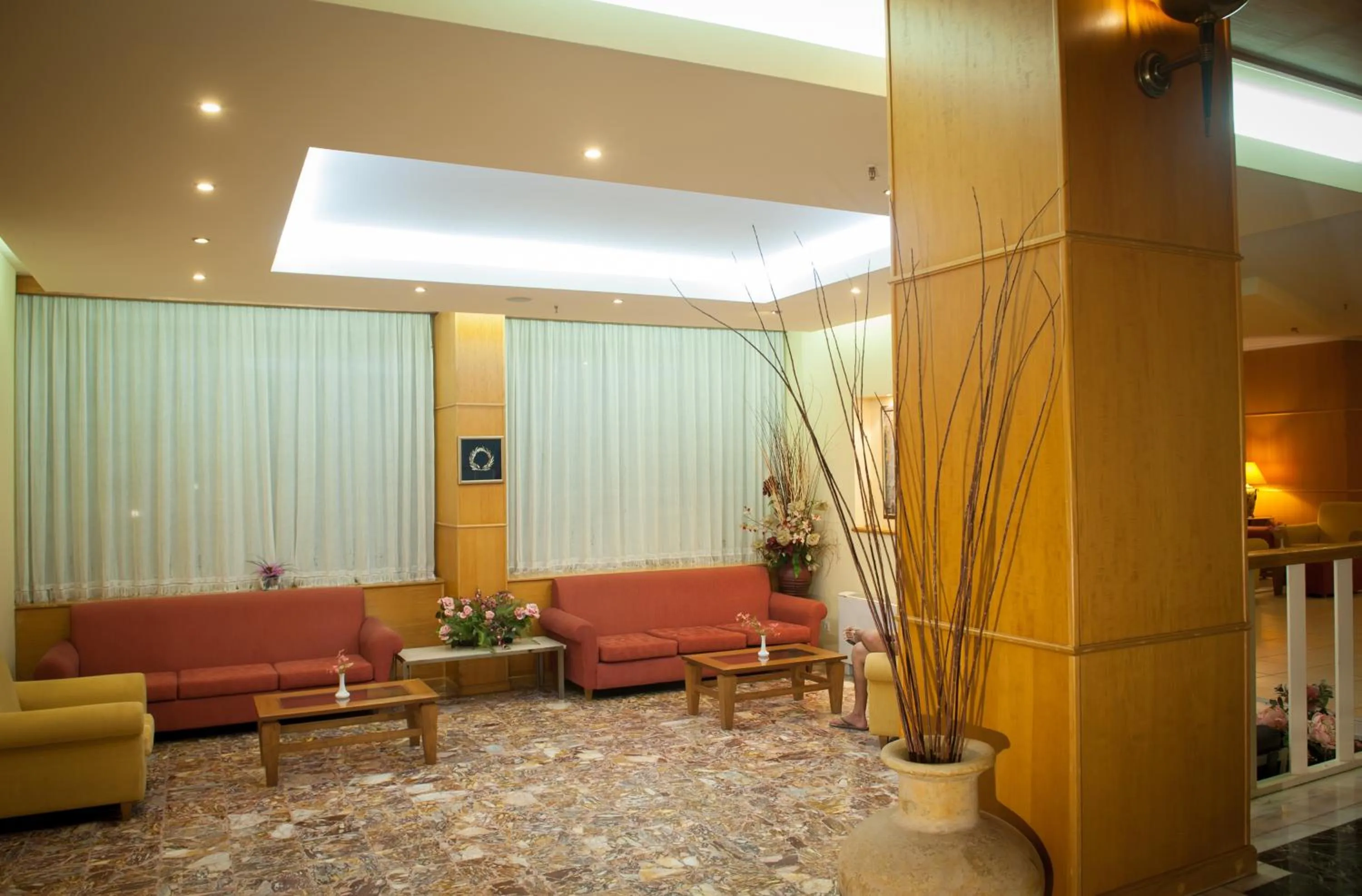 Lobby or reception in Neda Hotel