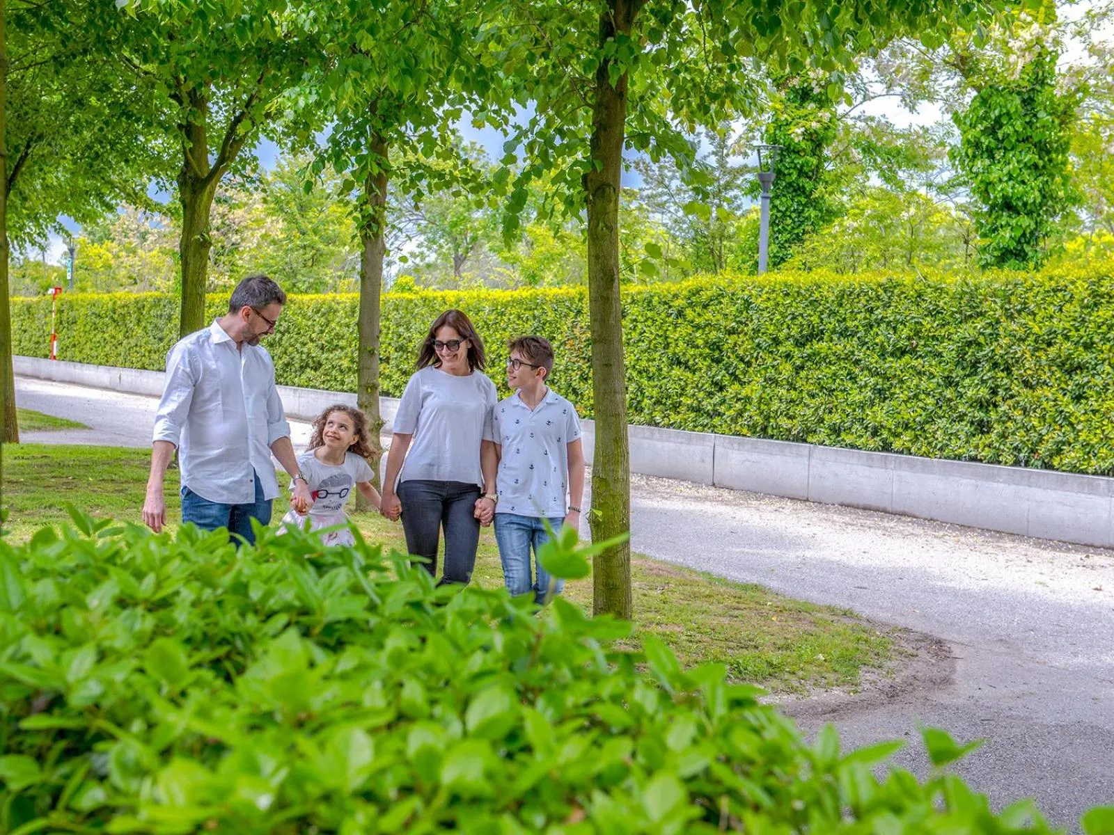 Family in Portofelice Camping Village