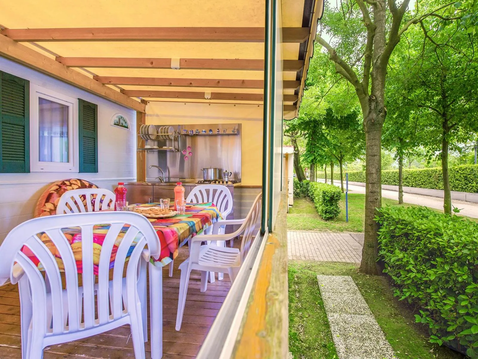 Garden in Portofelice Camping Village