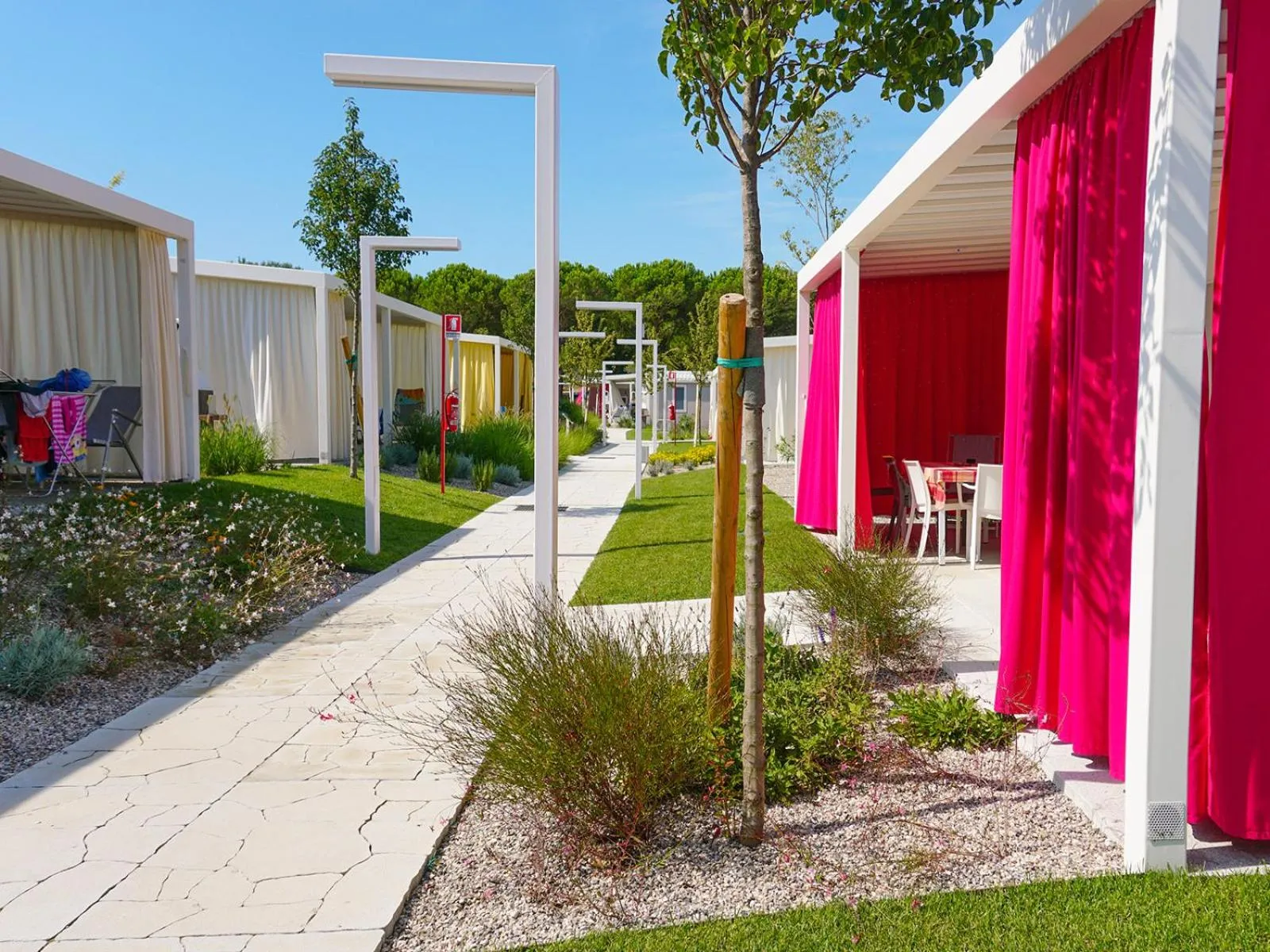 BBQ facilities in Portofelice Camping Village