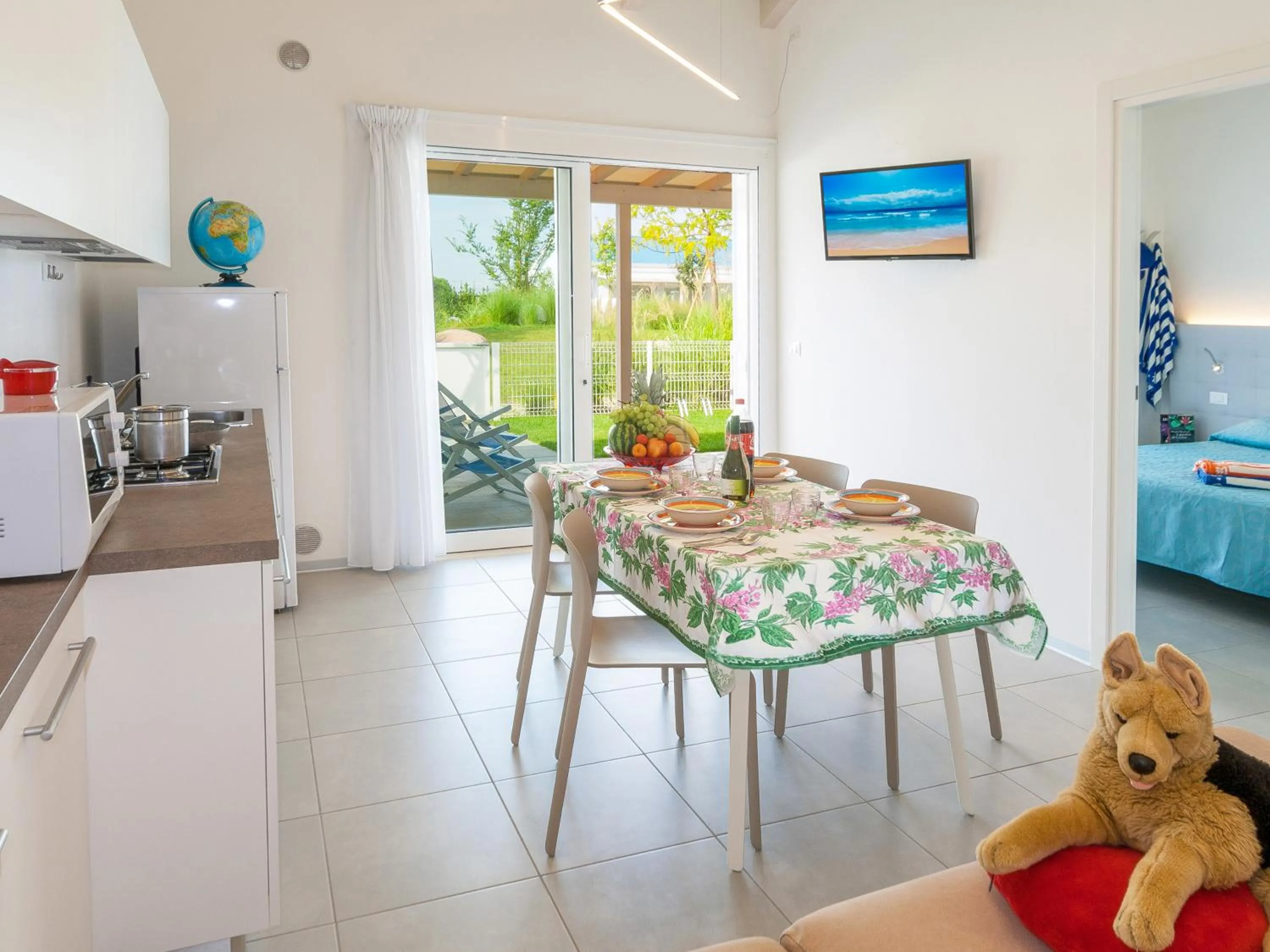 Garden in Portofelice Camping Village