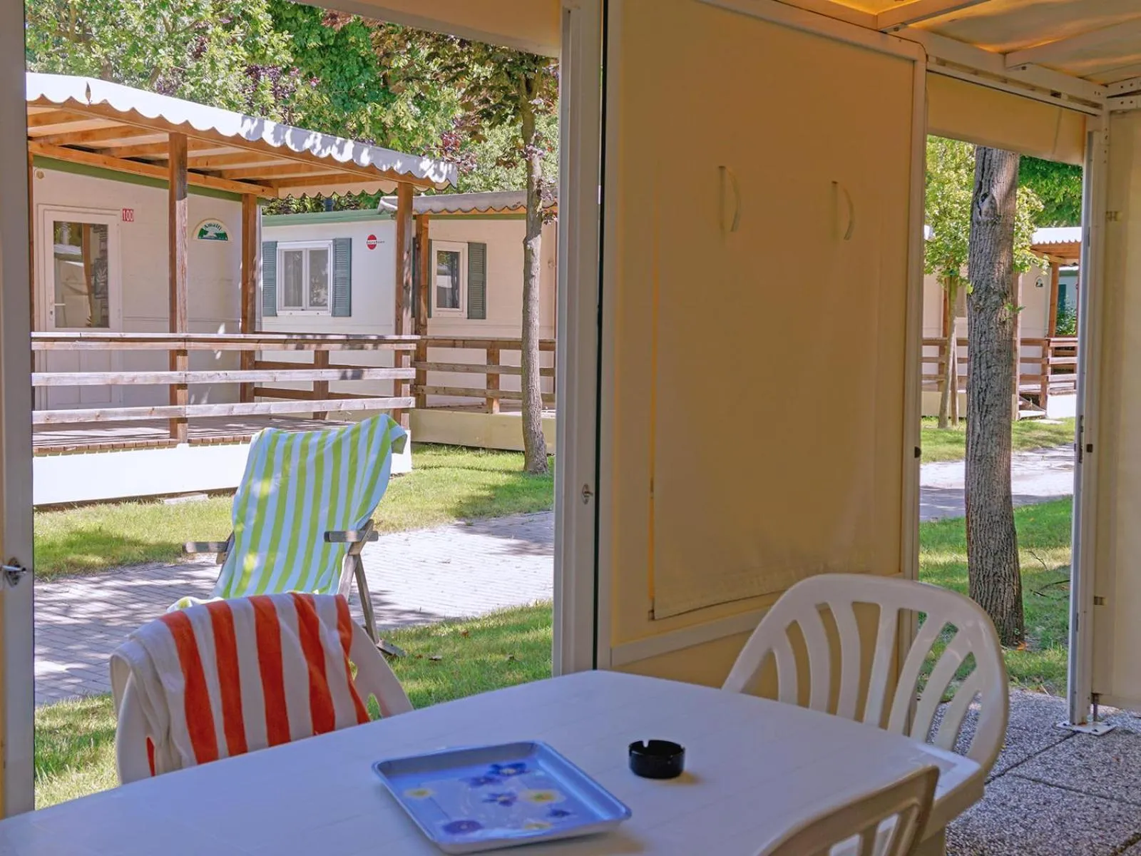 Balcony/Terrace in Portofelice Camping Village
