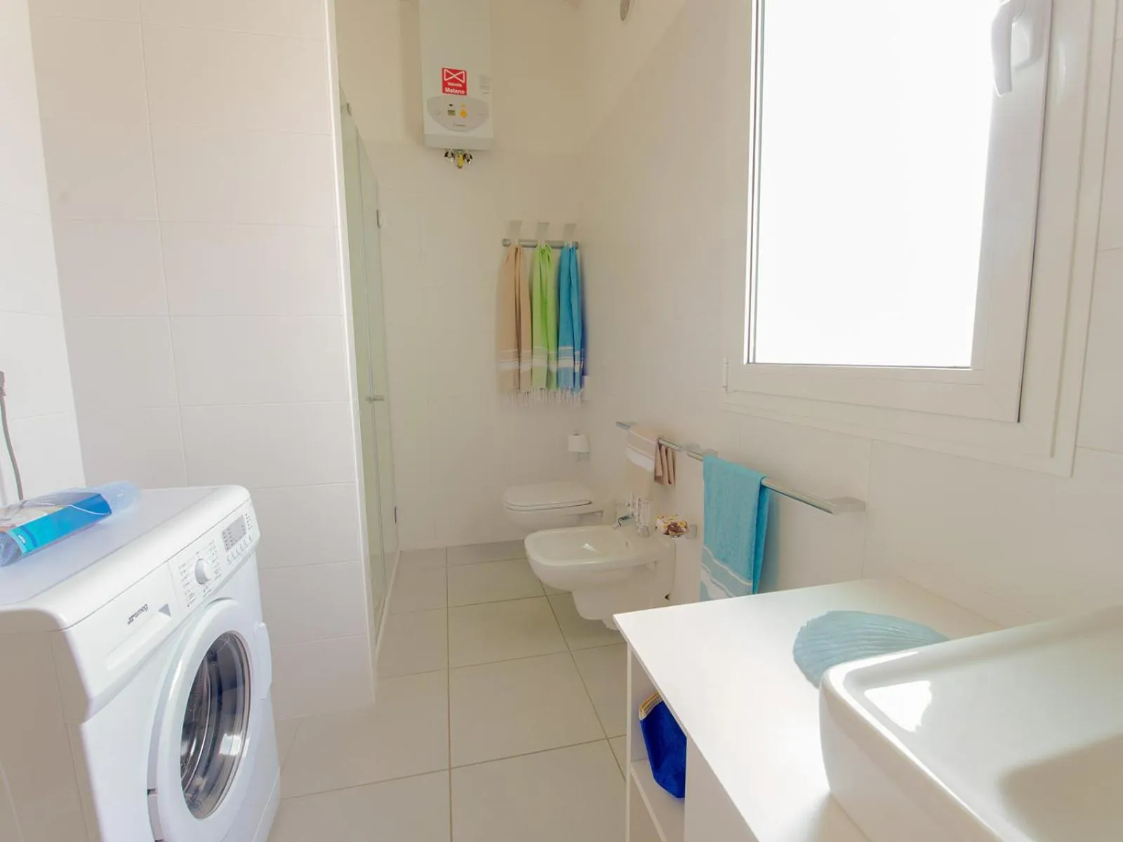 Shower in Portofelice Camping Village