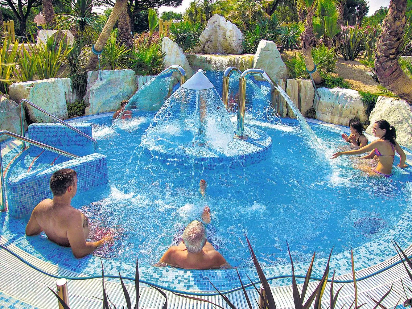Pool view in Portofelice Camping Village