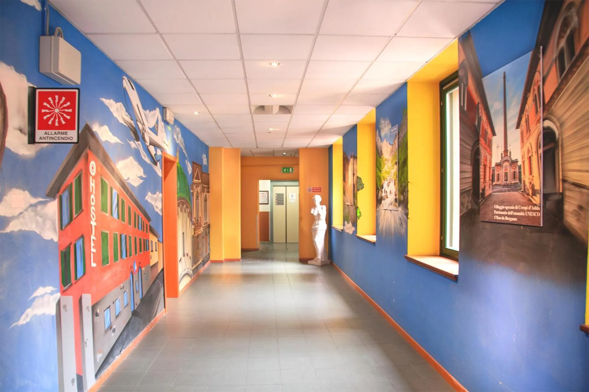 Decorative detail in Central Hostel BG