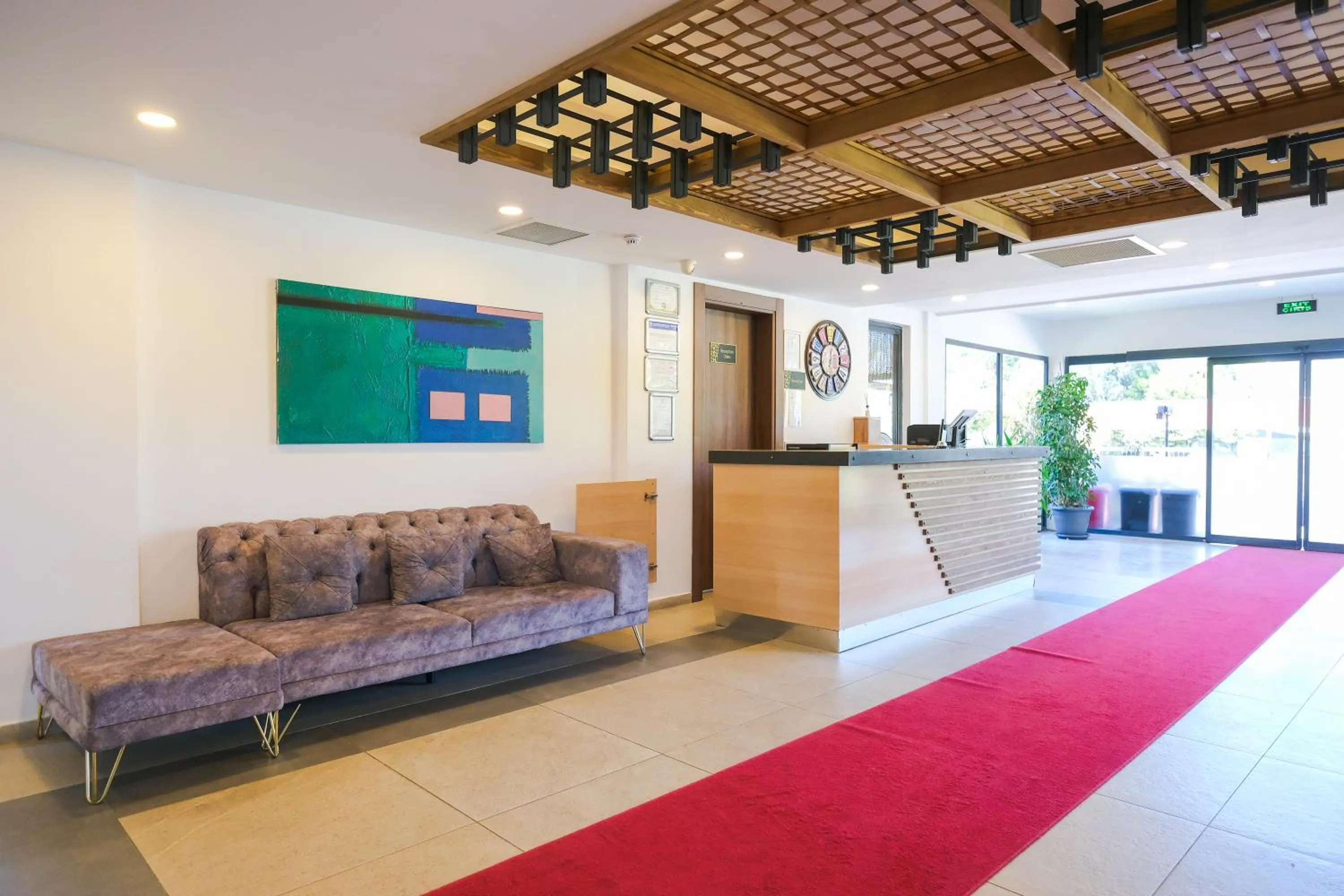 Lobby or reception in Çınar Butik Hotel Bodrum