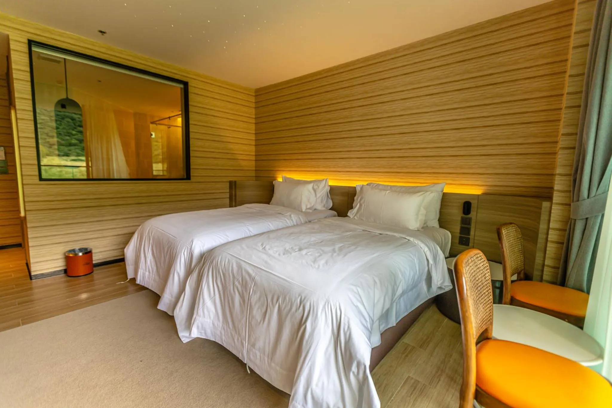 Bed in Viewpoint Khaoyai Hotel