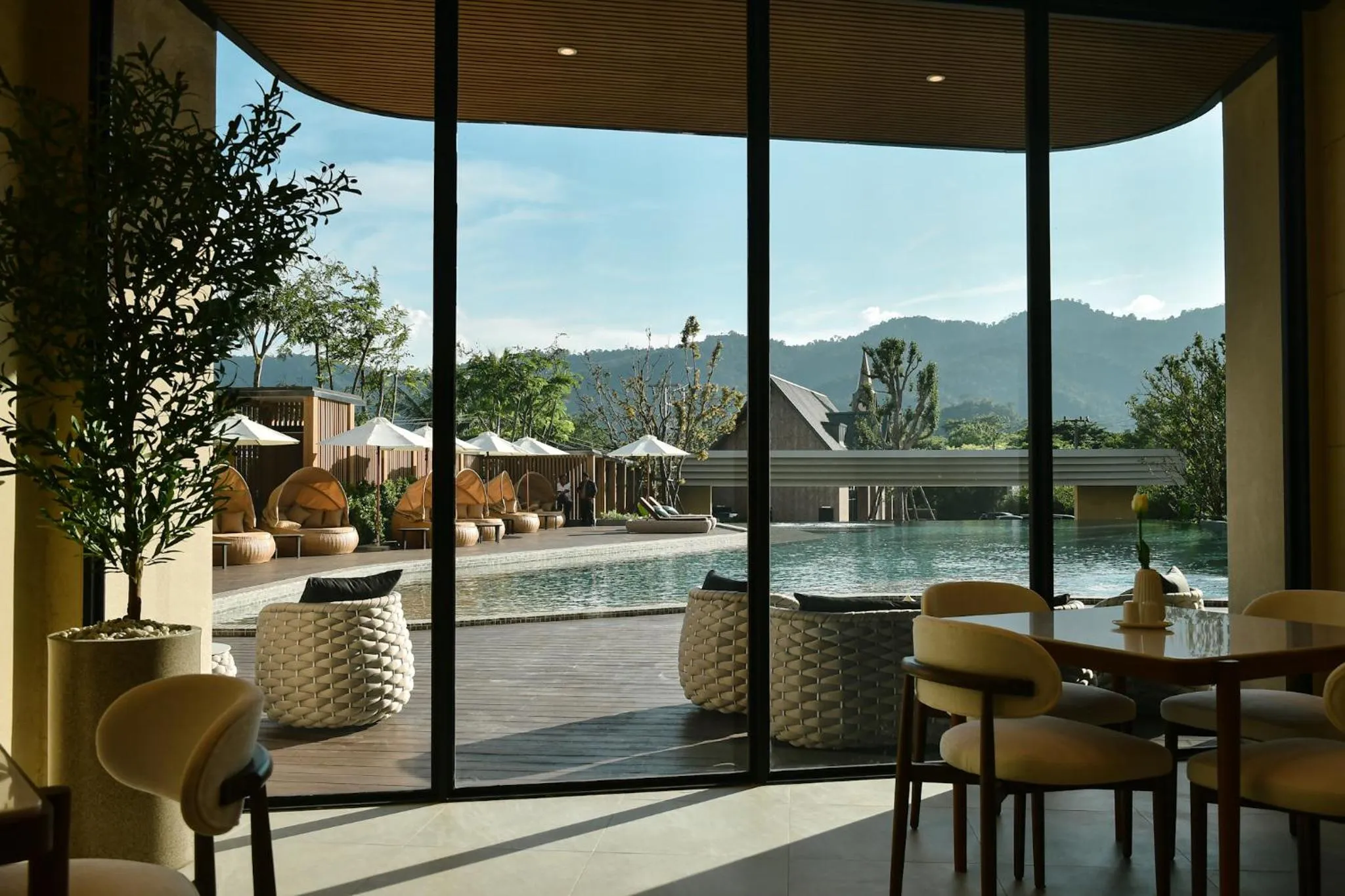 Pool view in Viewpoint Khaoyai Hotel