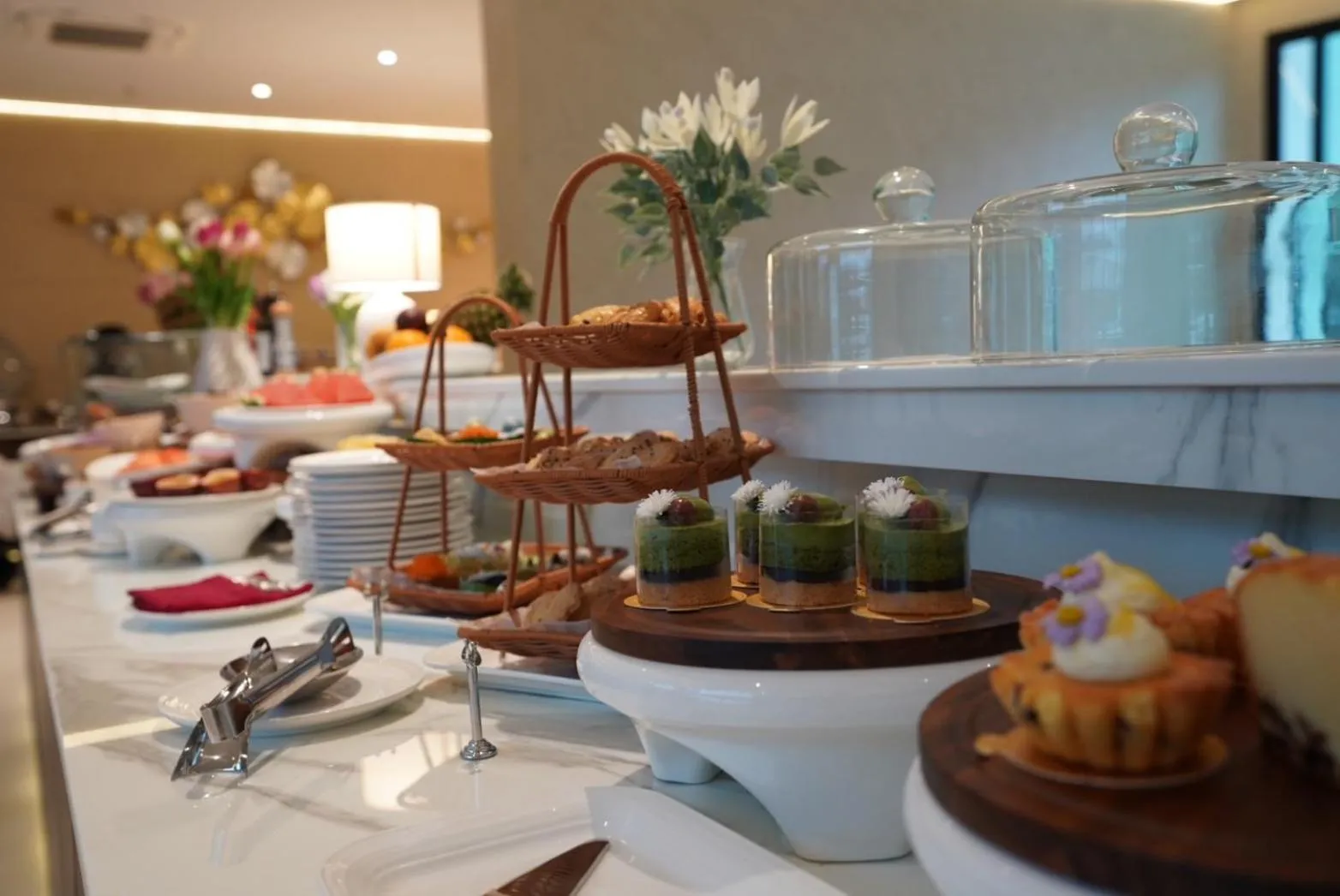 Buffet breakfast in Viewpoint Khaoyai Hotel