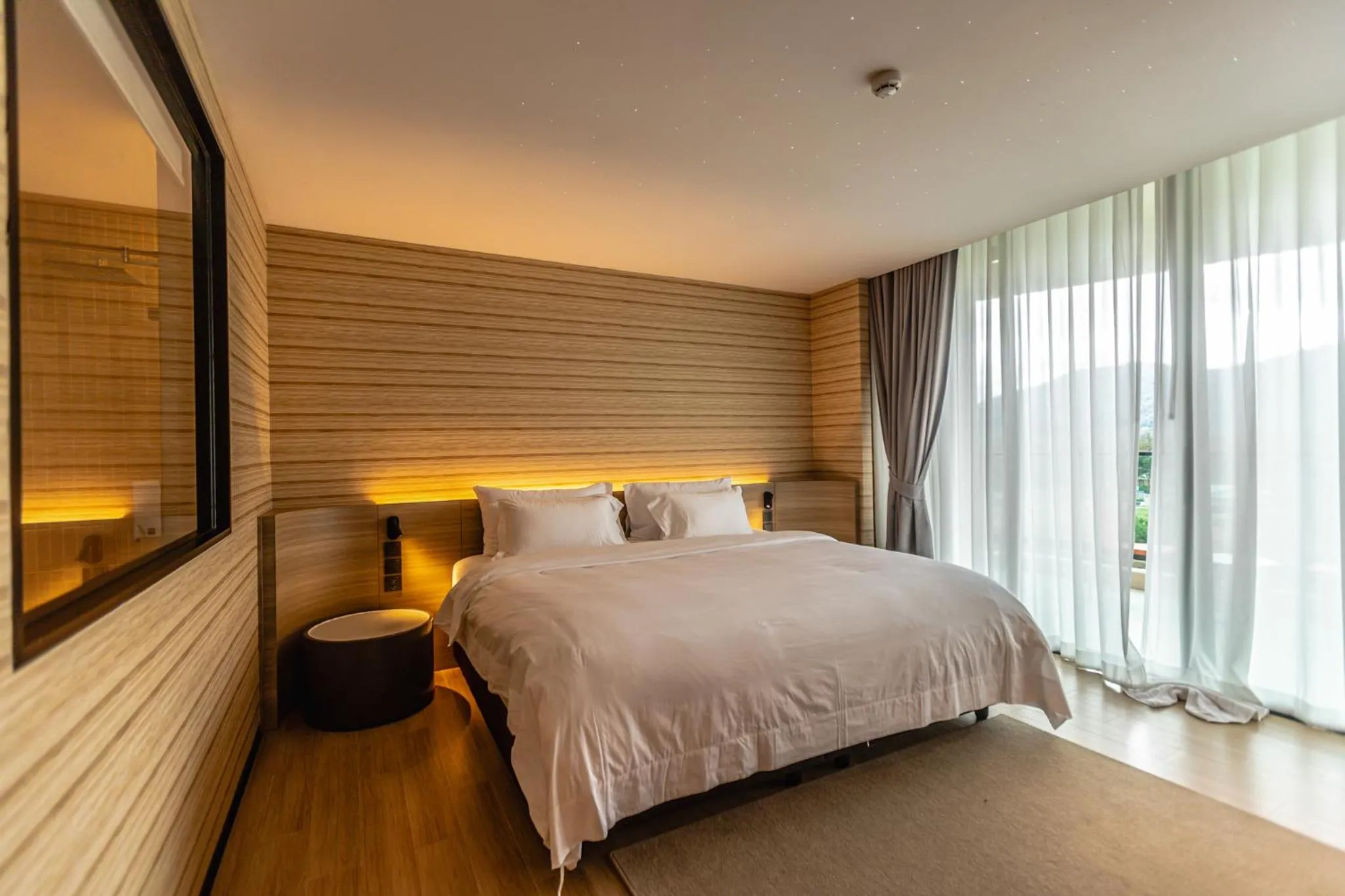 Bed in Viewpoint Khaoyai Hotel