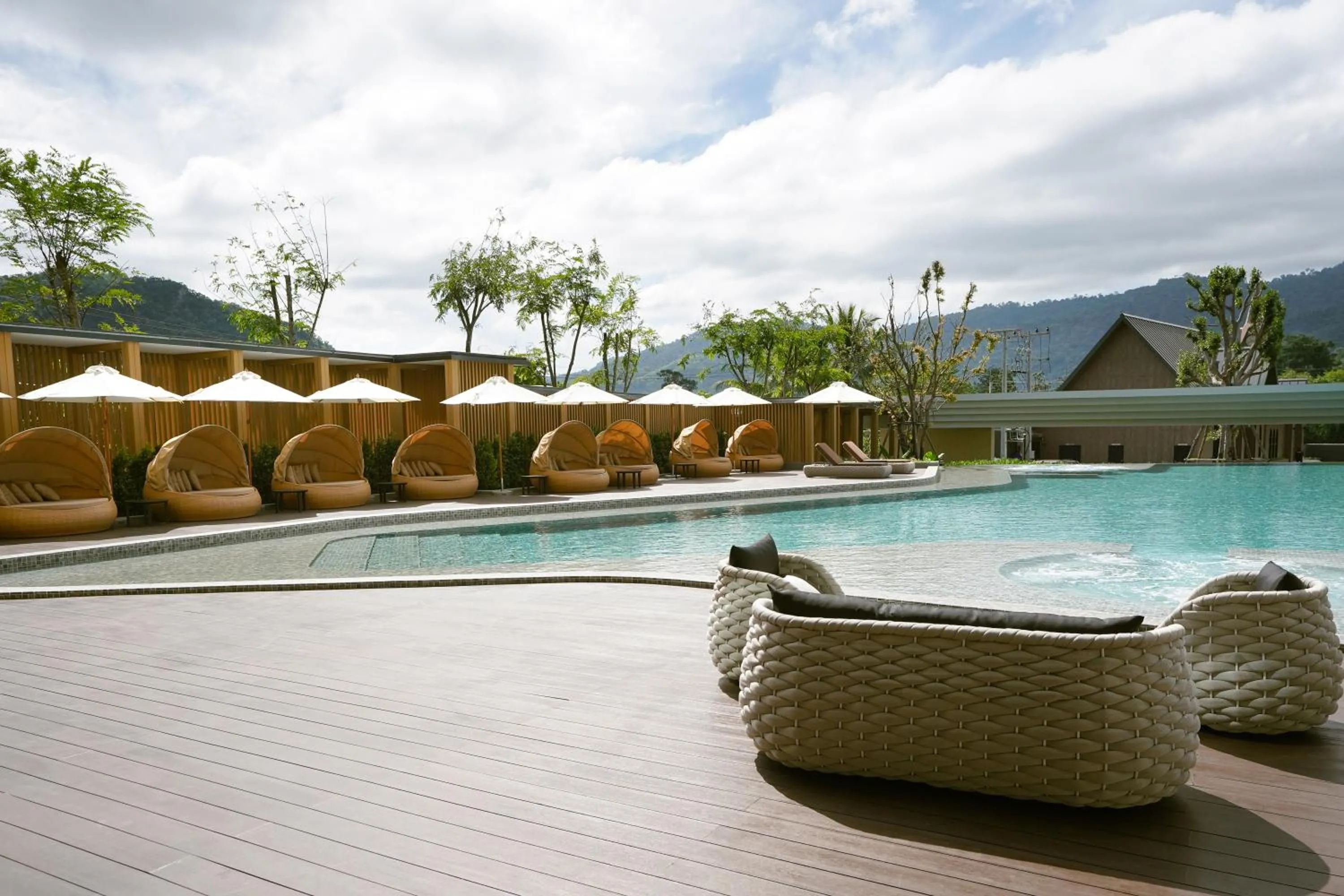 Pool view in Viewpoint Khaoyai Hotel
