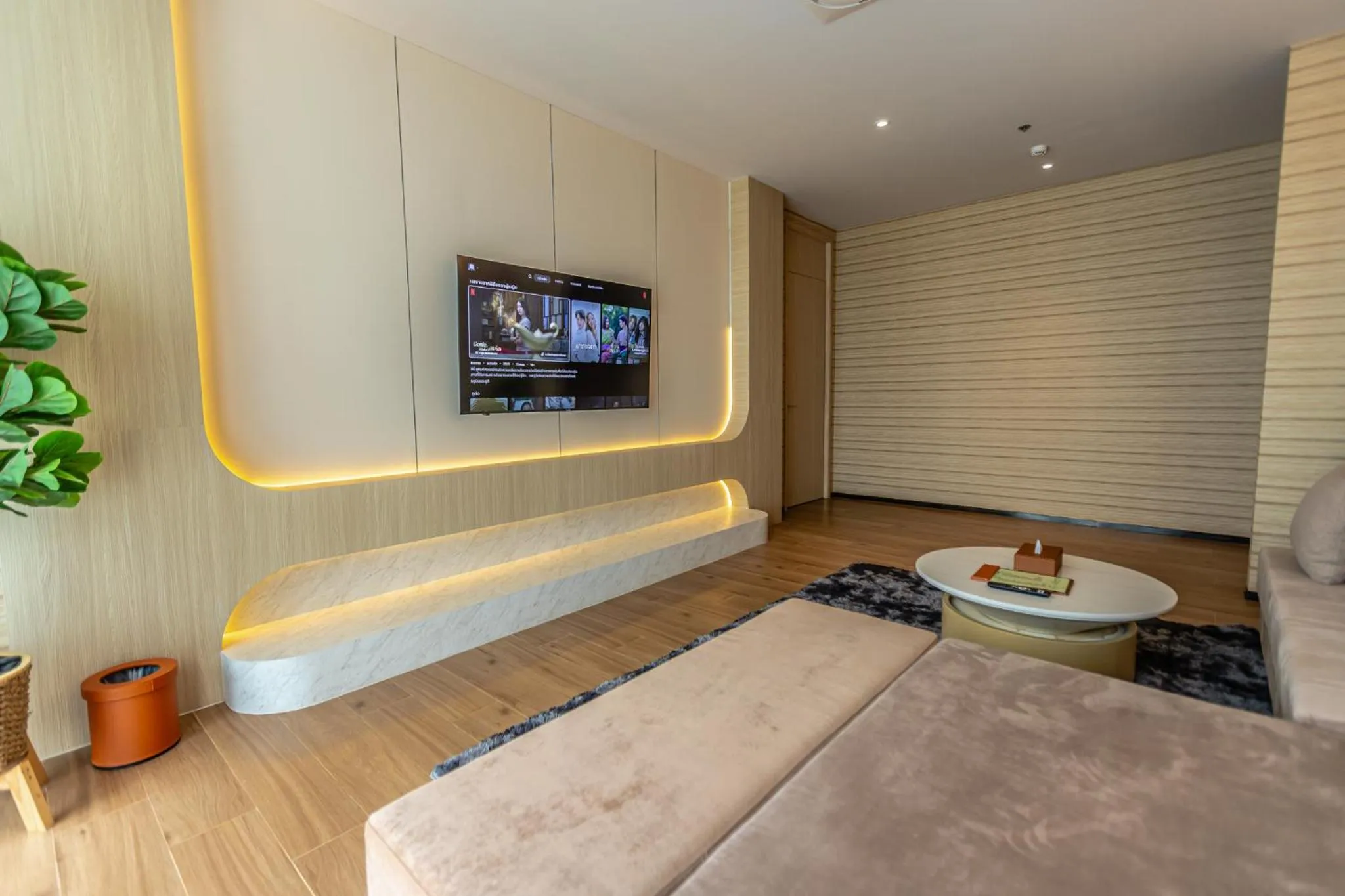 Bed in Viewpoint Khaoyai Hotel