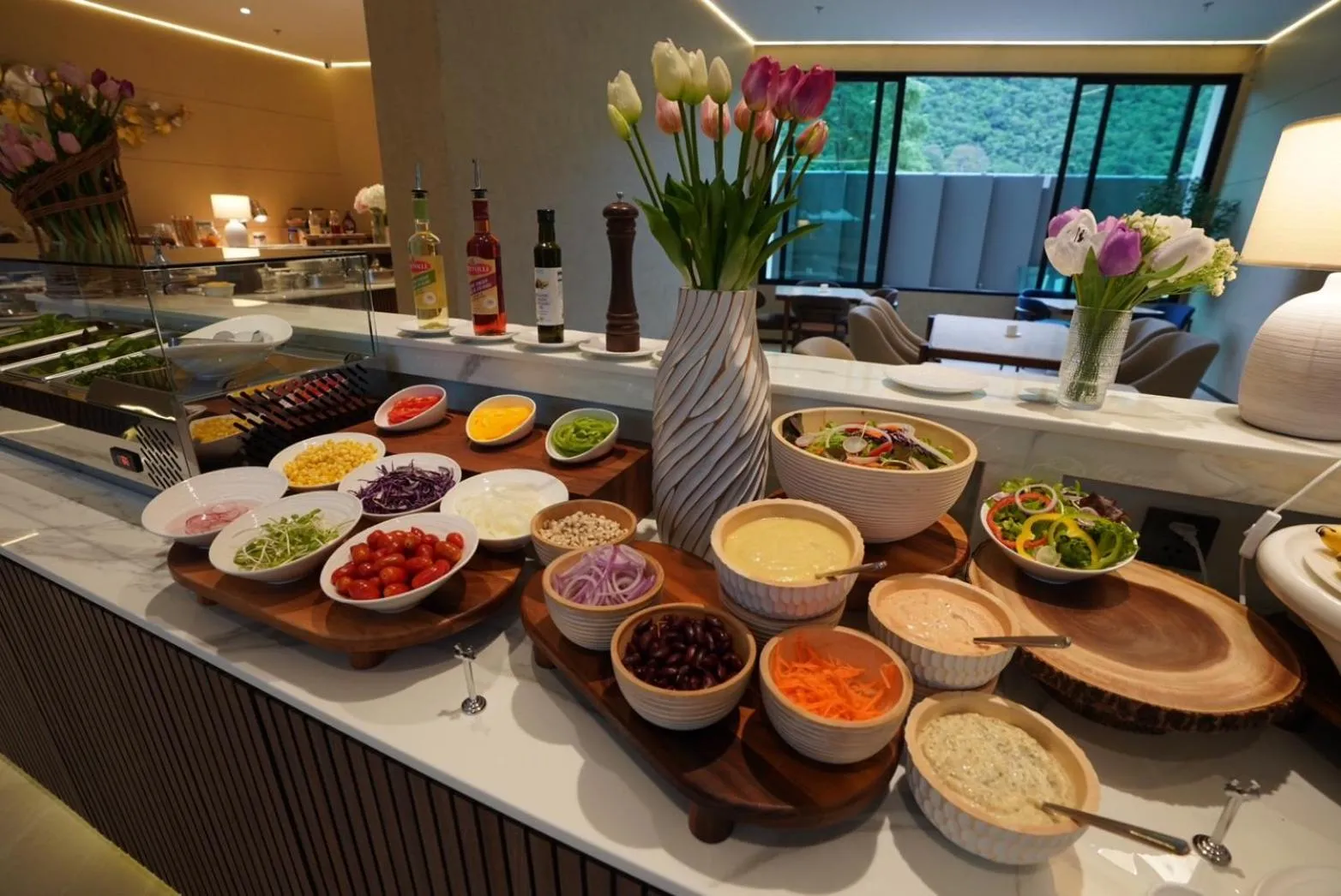 Buffet breakfast in Viewpoint Khaoyai Hotel