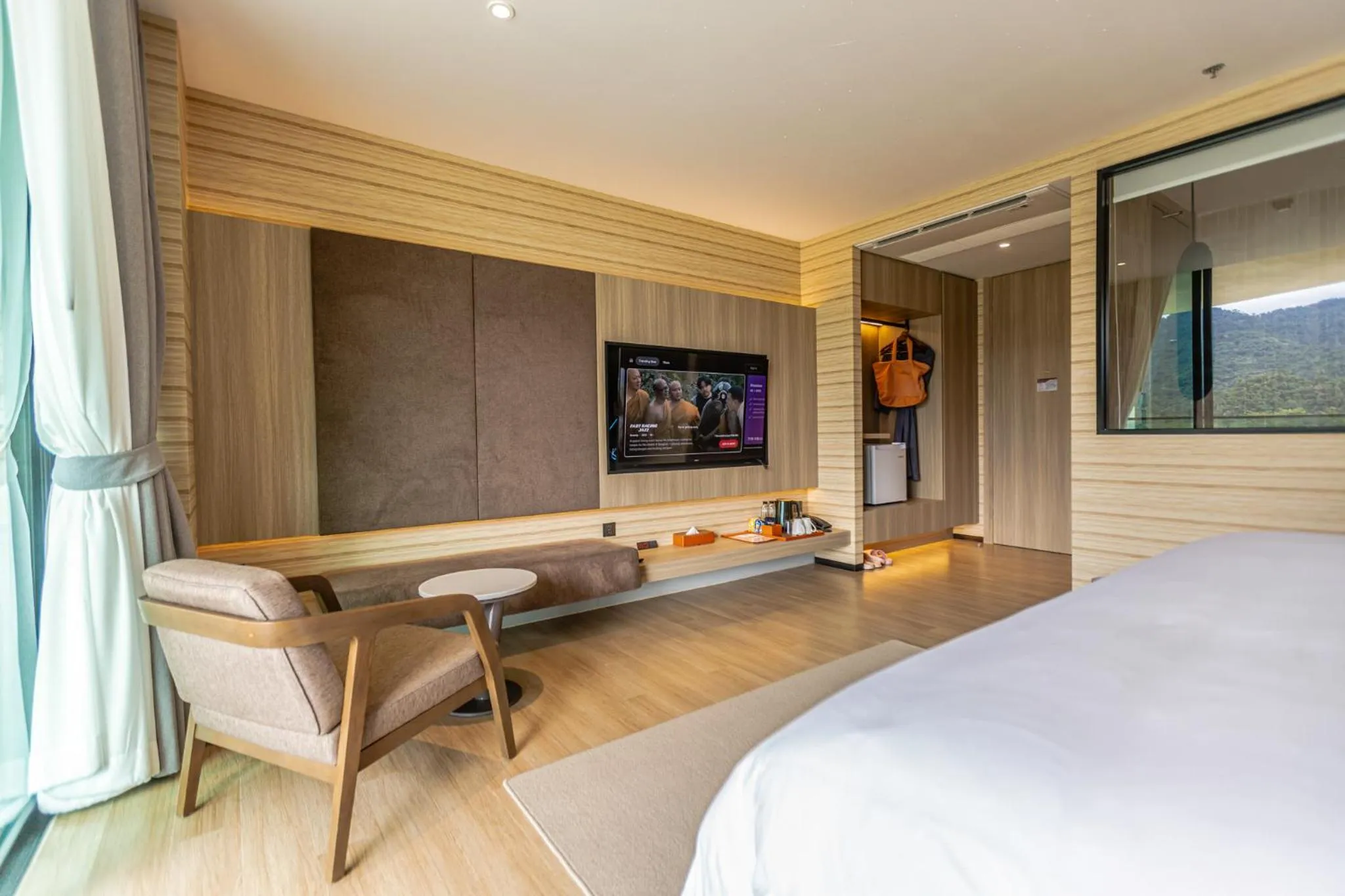 Bed in Viewpoint Khaoyai Hotel