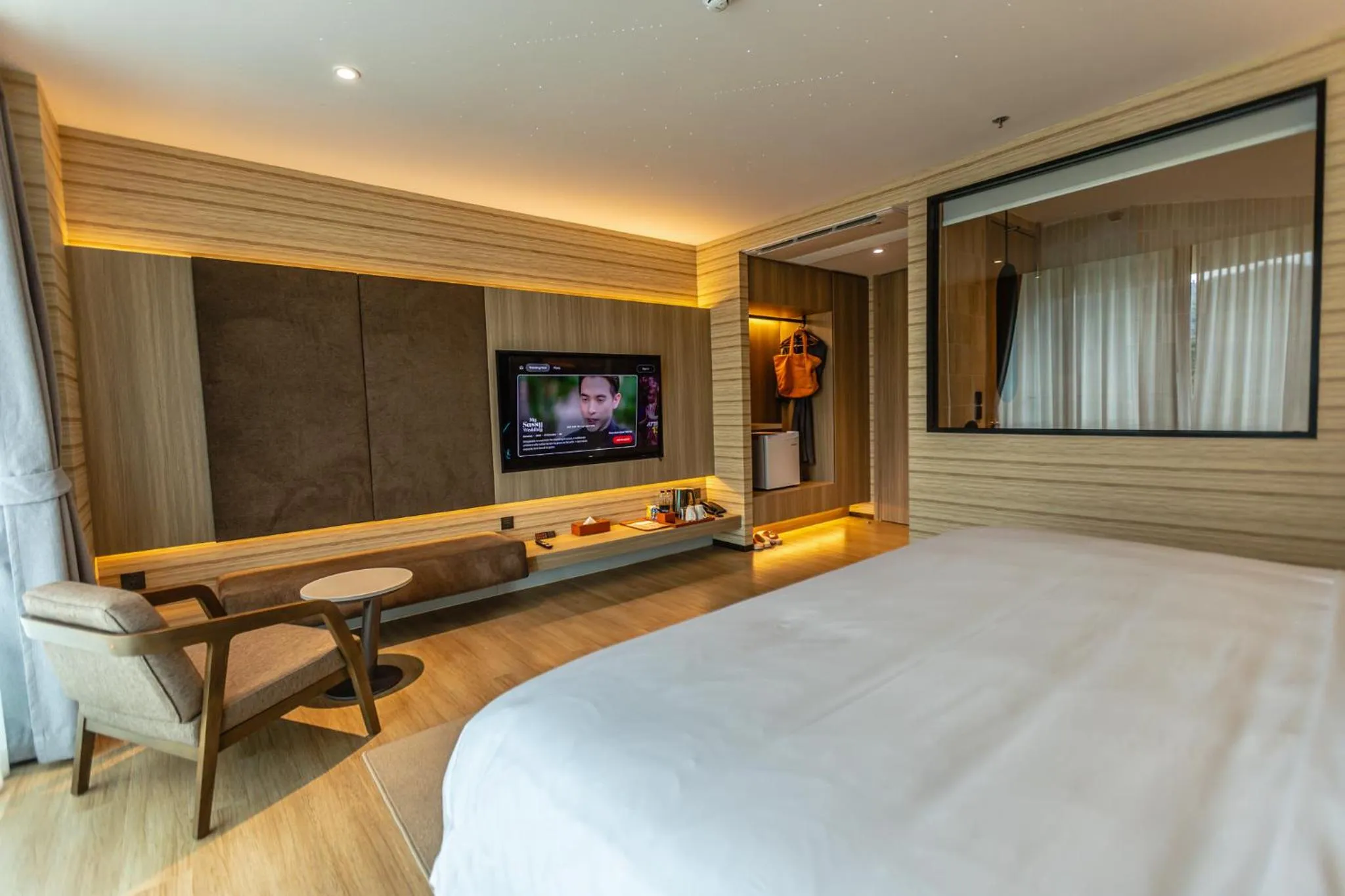 Bed in Viewpoint Khaoyai Hotel