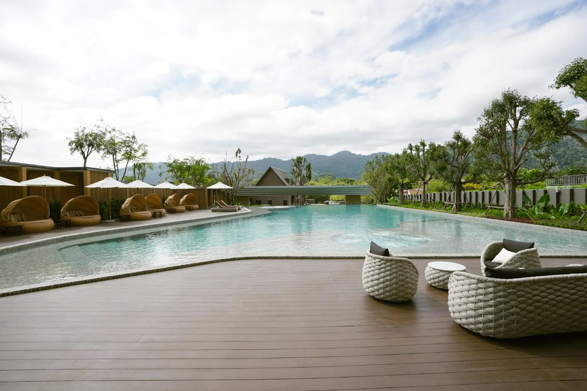 Pool view in Viewpoint Khaoyai Hotel
