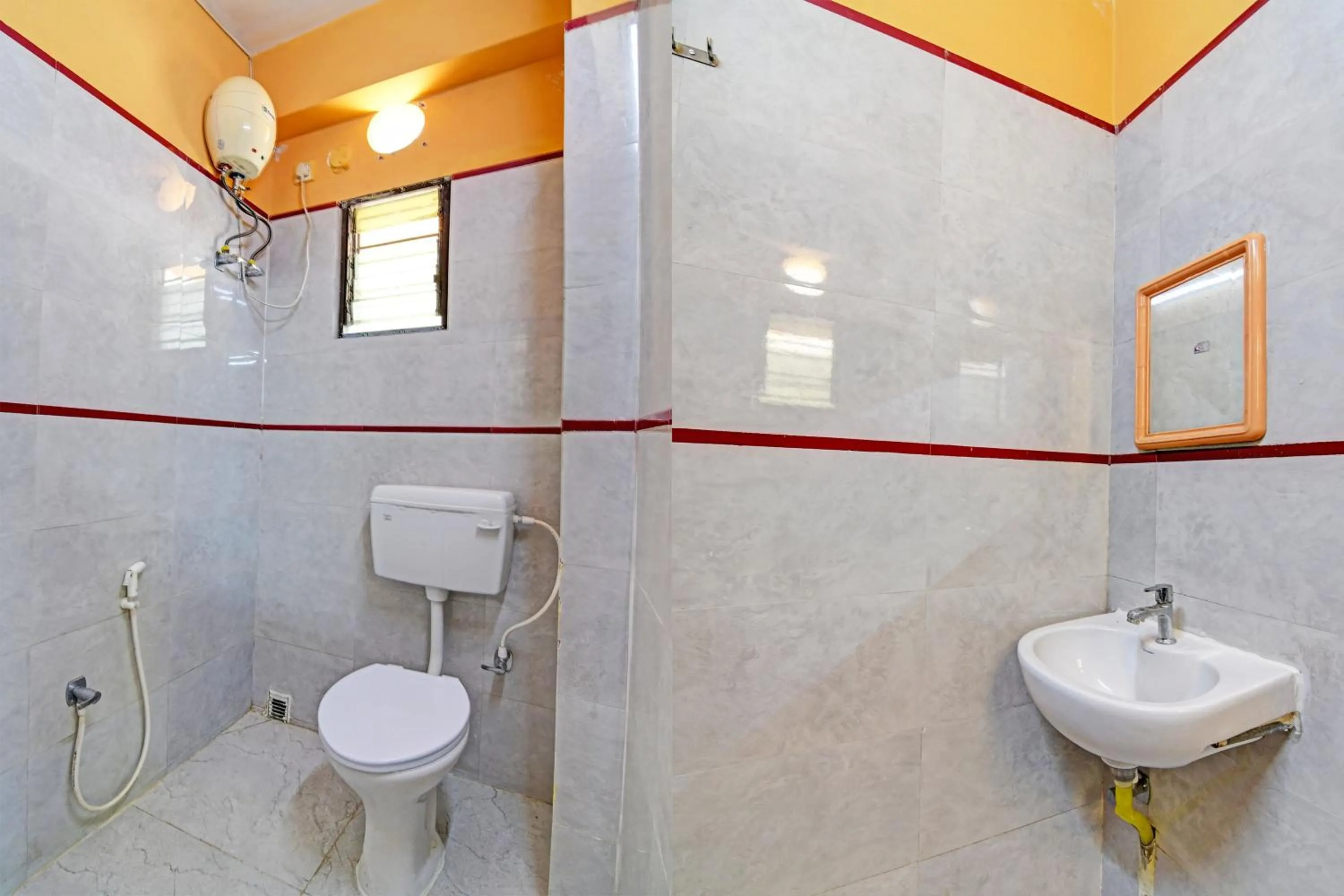 Bathroom in Hotel O Shree Near Akankha More