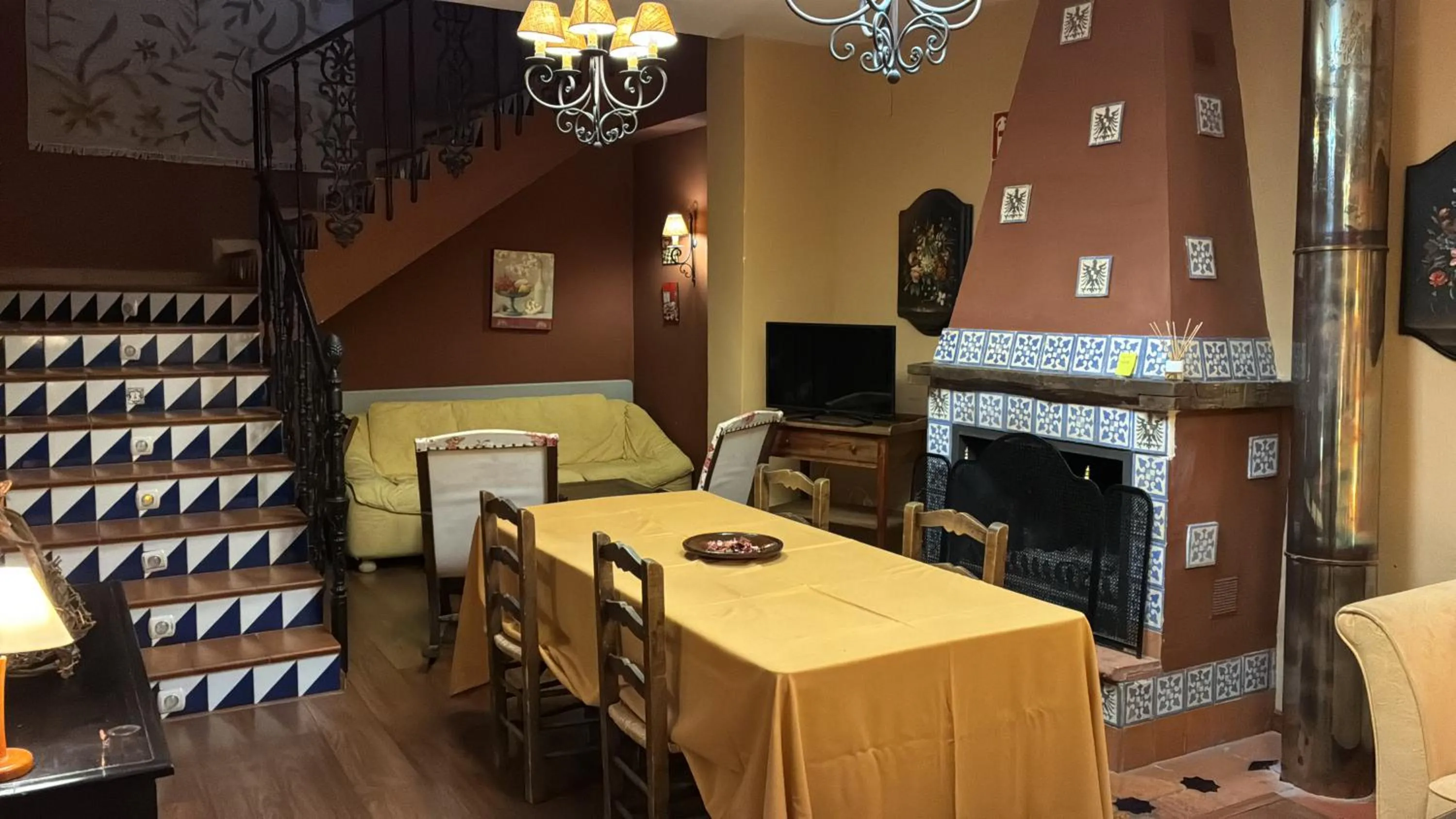Living room in Alojamiento Antigua Fábrica