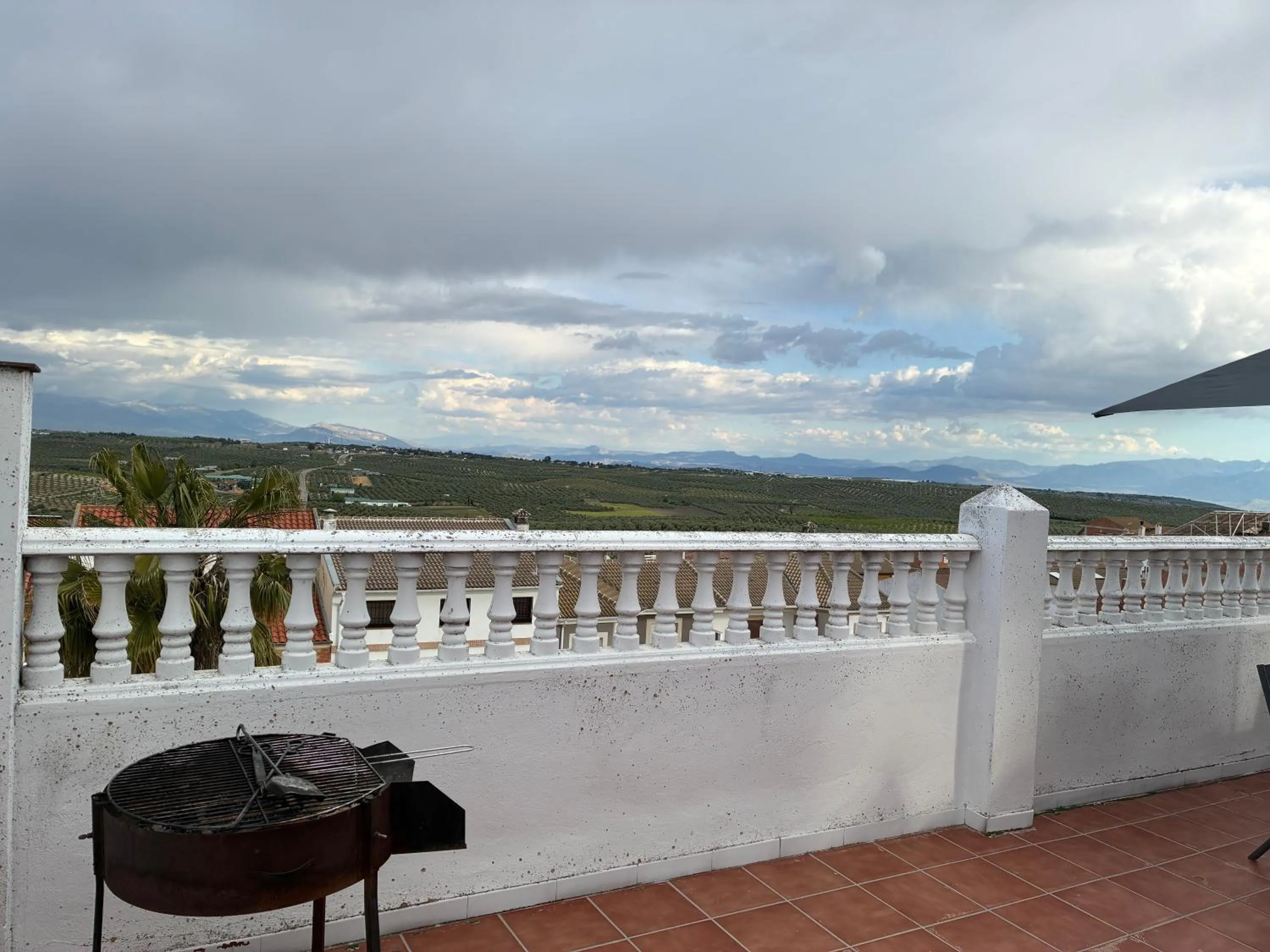 BBQ facilities in Alojamiento Antigua Fábrica