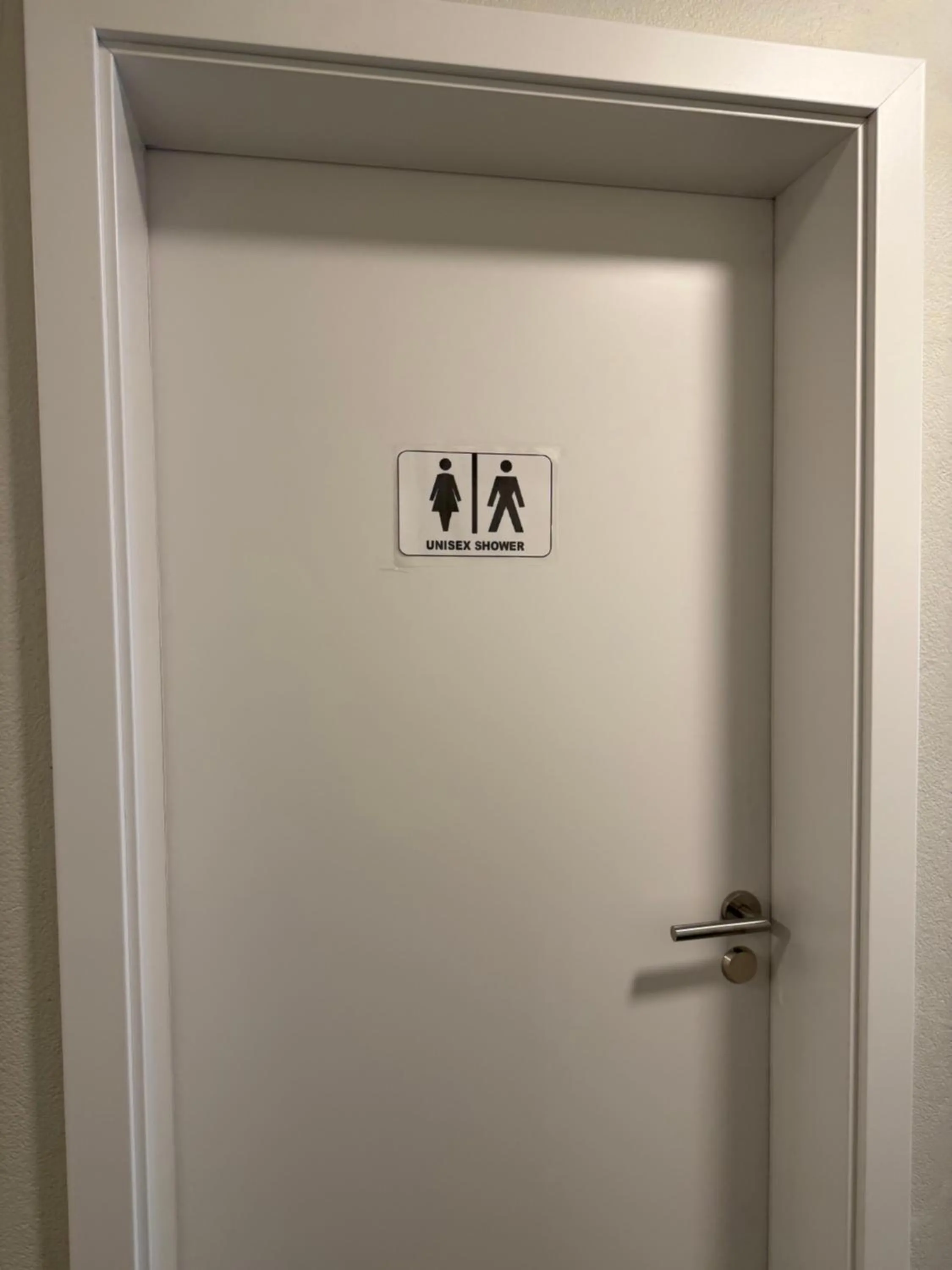 Shower in Skogar Hostel