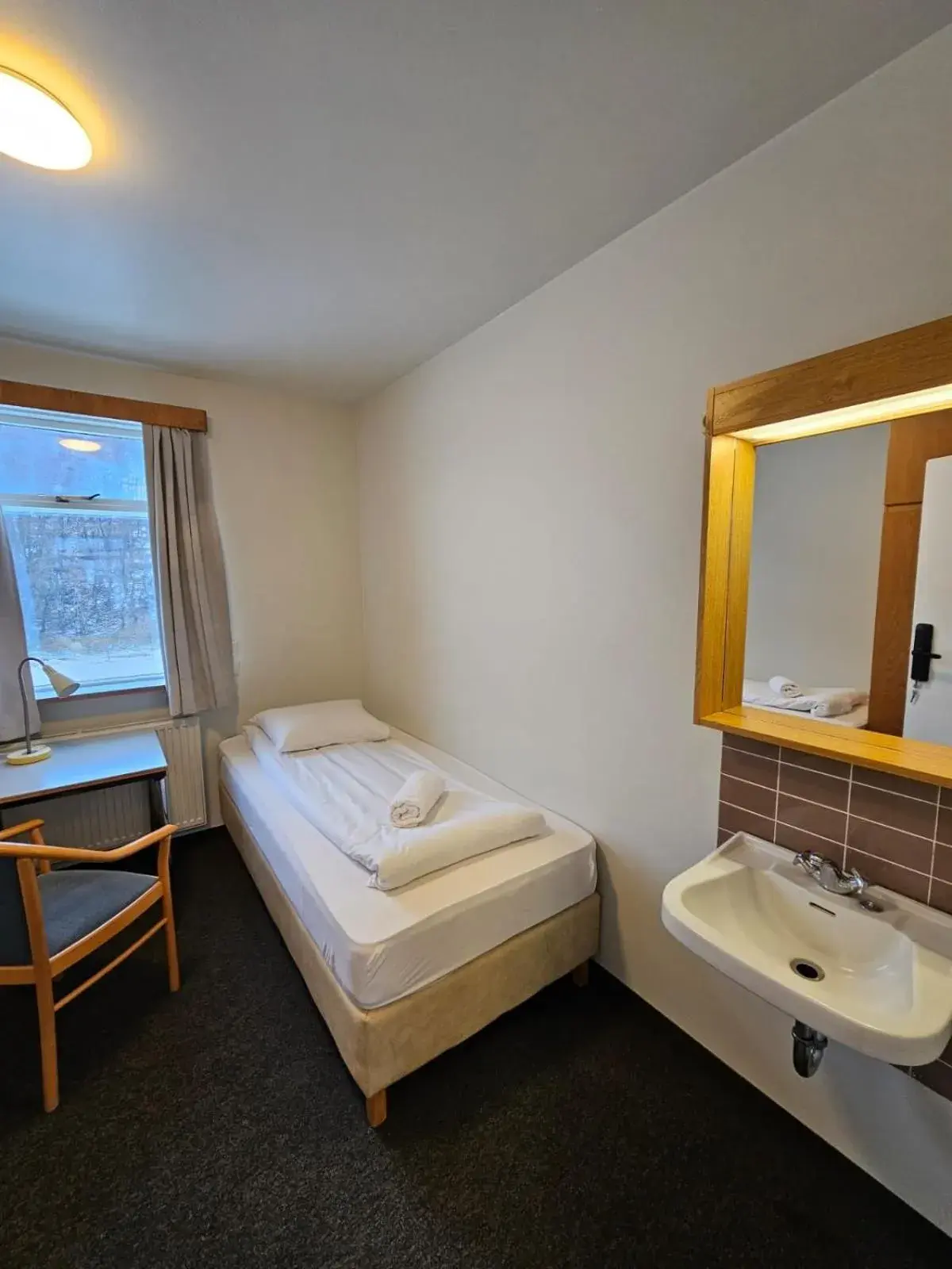 Twin Room in Skogar Hostel Twin Room in Skogar Hostel