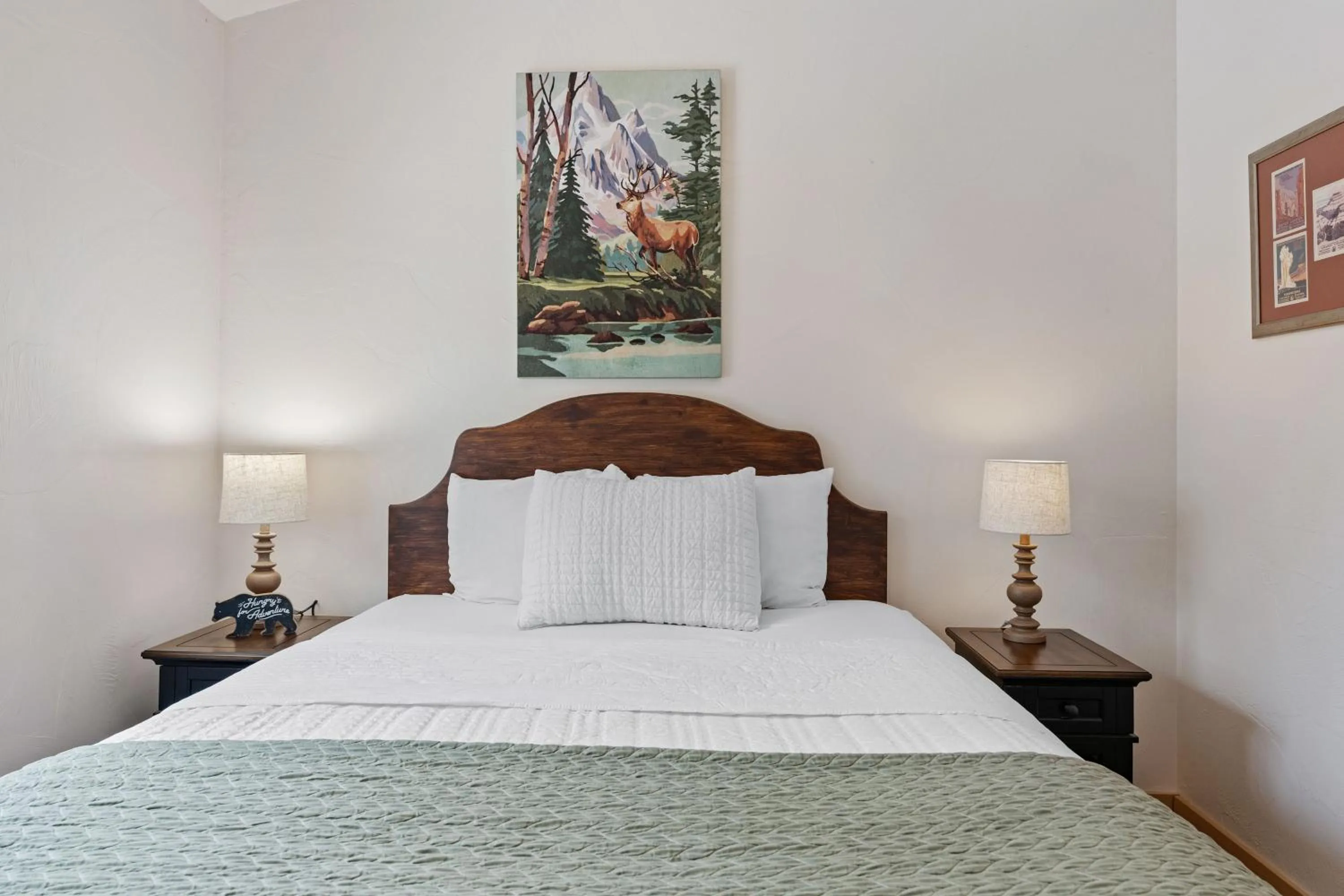 Bed in Duck Creek Village Inn