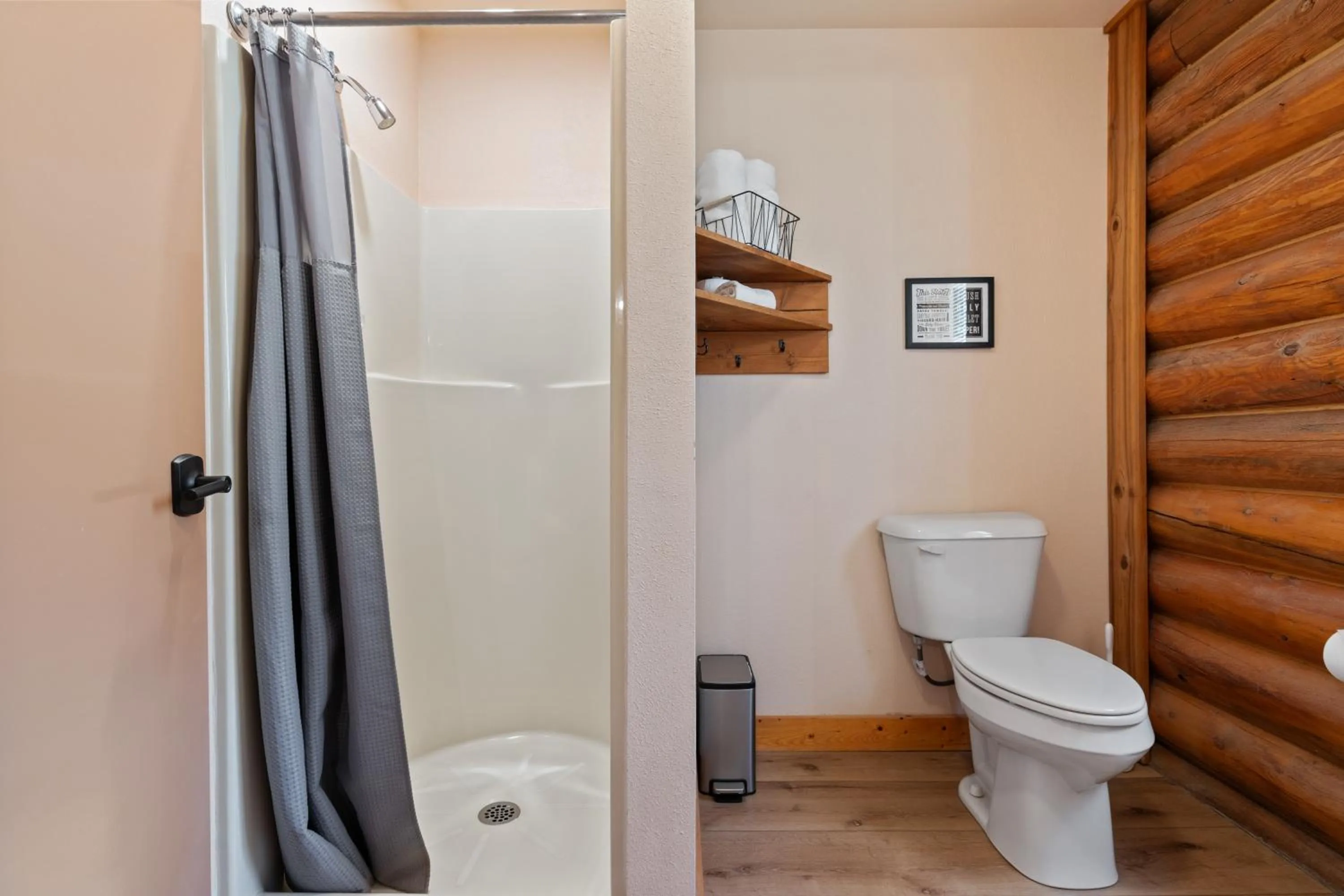 Shower in Duck Creek Village Inn