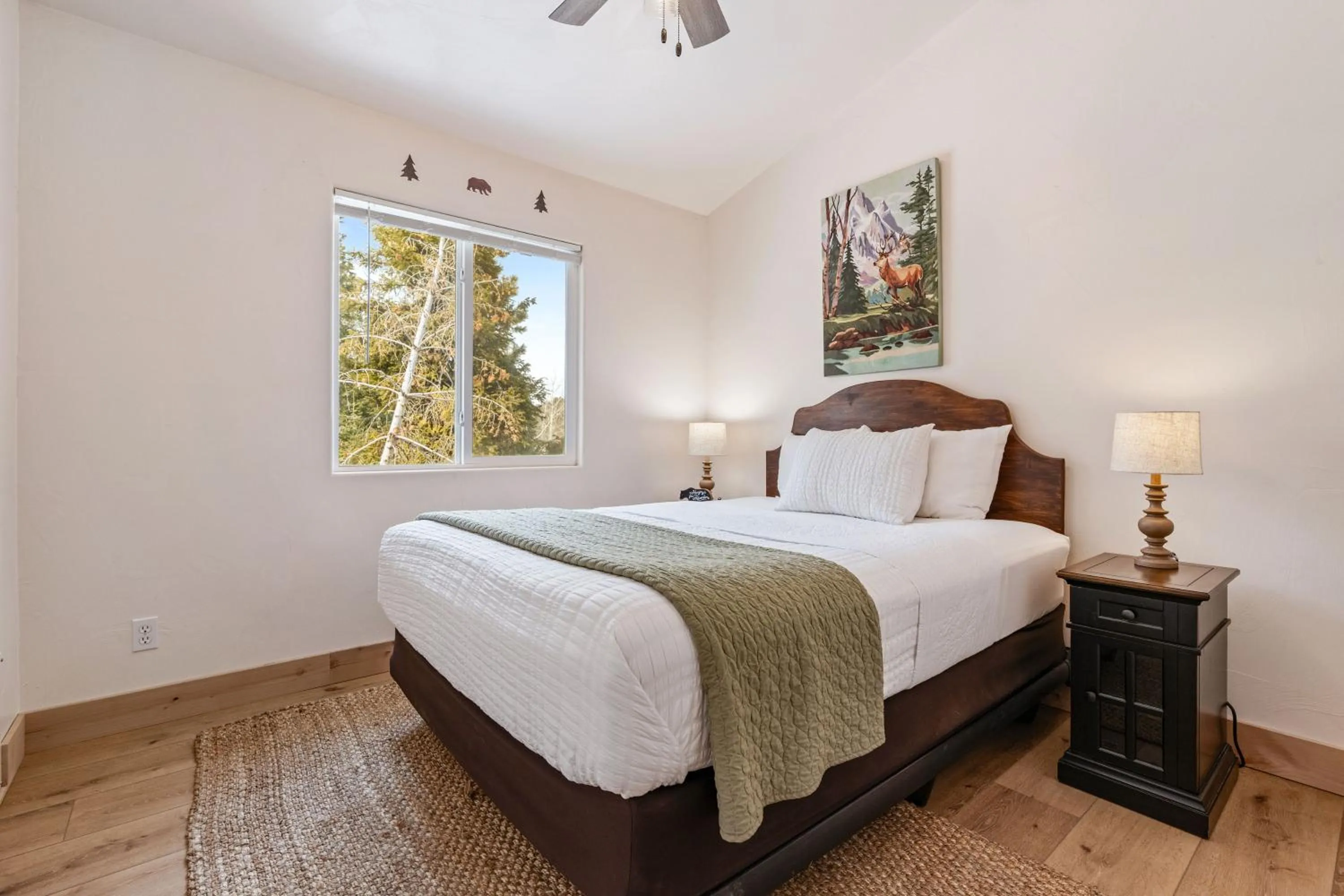 Bed in Duck Creek Village Inn