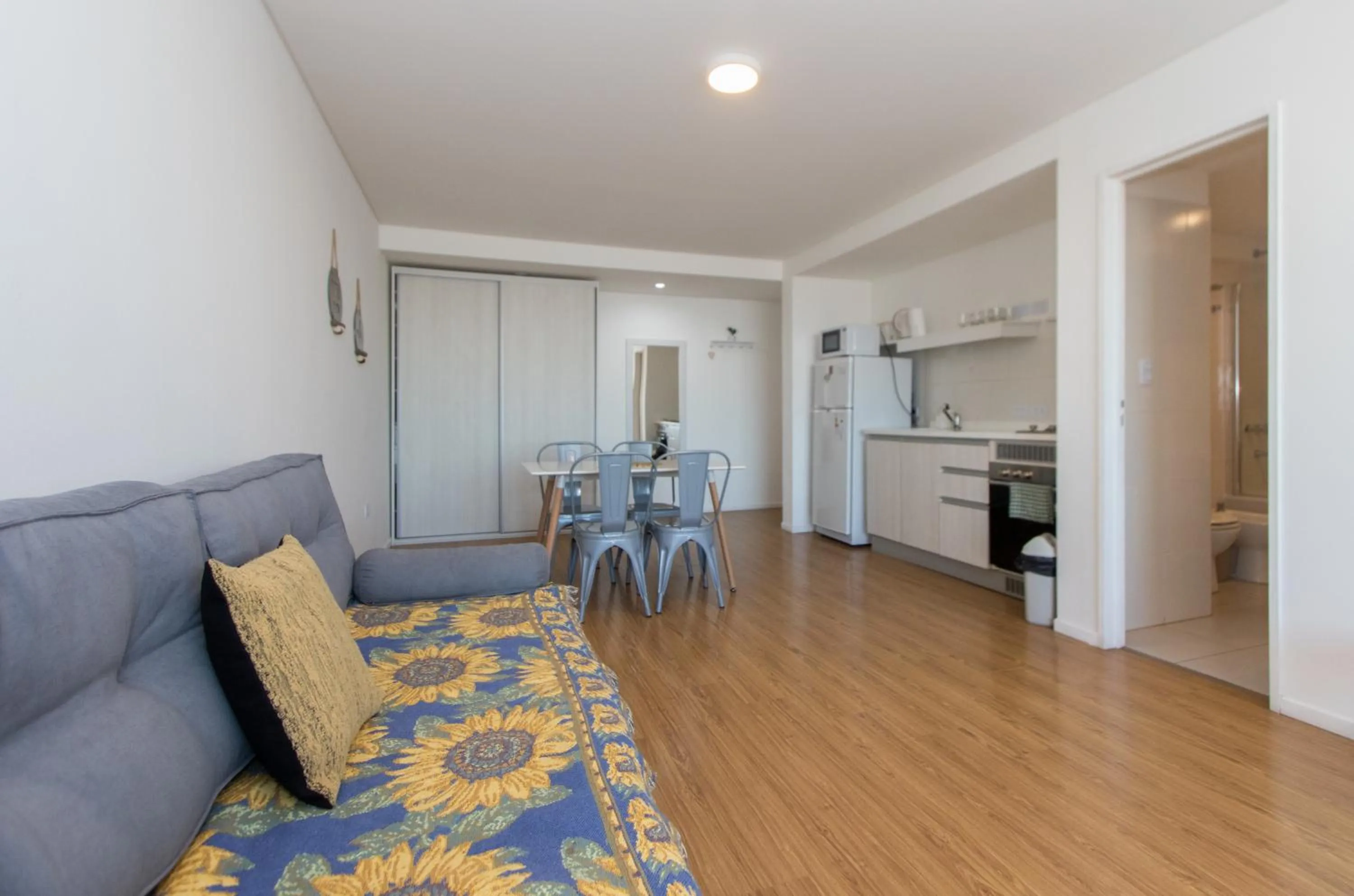 Kitchen or kitchenette in Pacifico Apartamentos