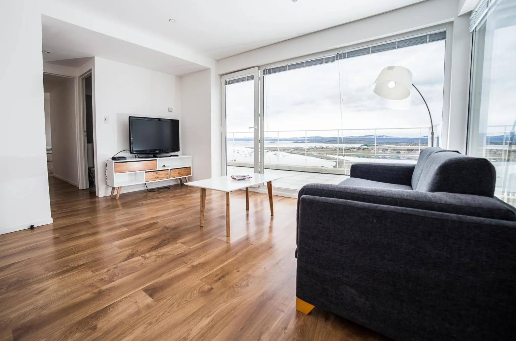 Living room in Pacifico Apartamentos