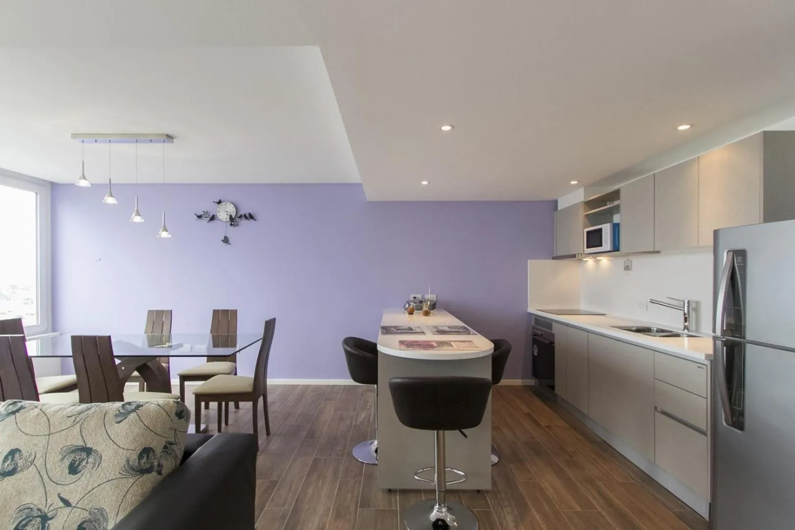 Kitchen or kitchenette in Pacifico Apartamentos