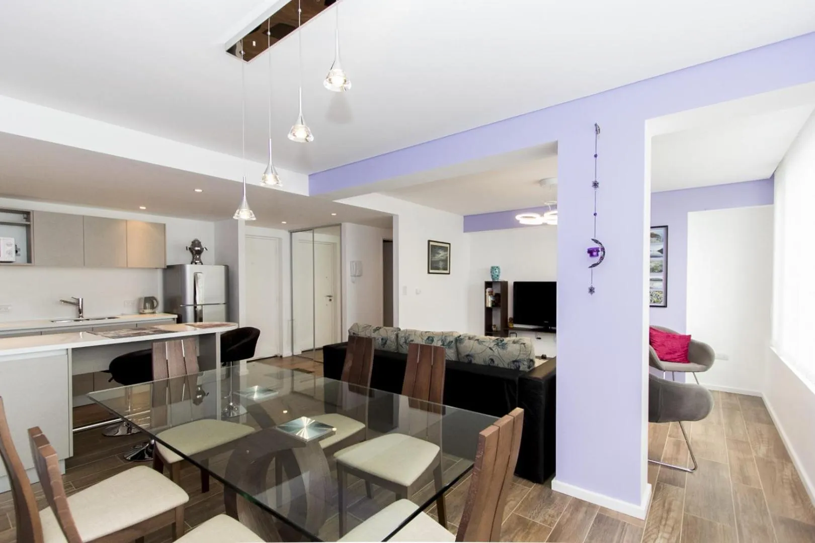 Seating area in Pacifico Apartamentos