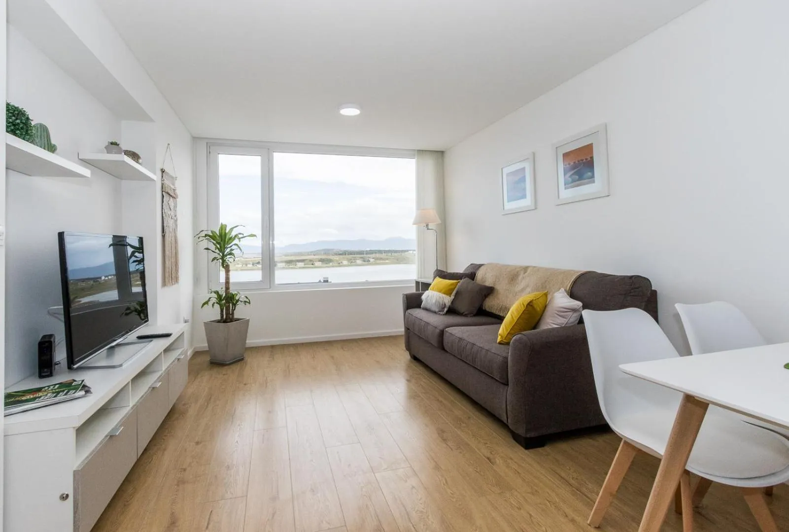 Living room in Pacifico Apartamentos