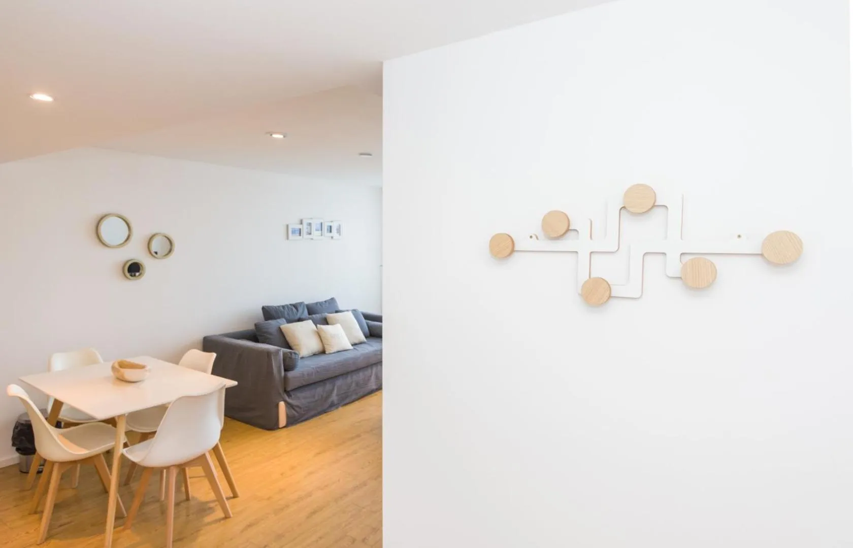 Living room in Pacifico Apartamentos