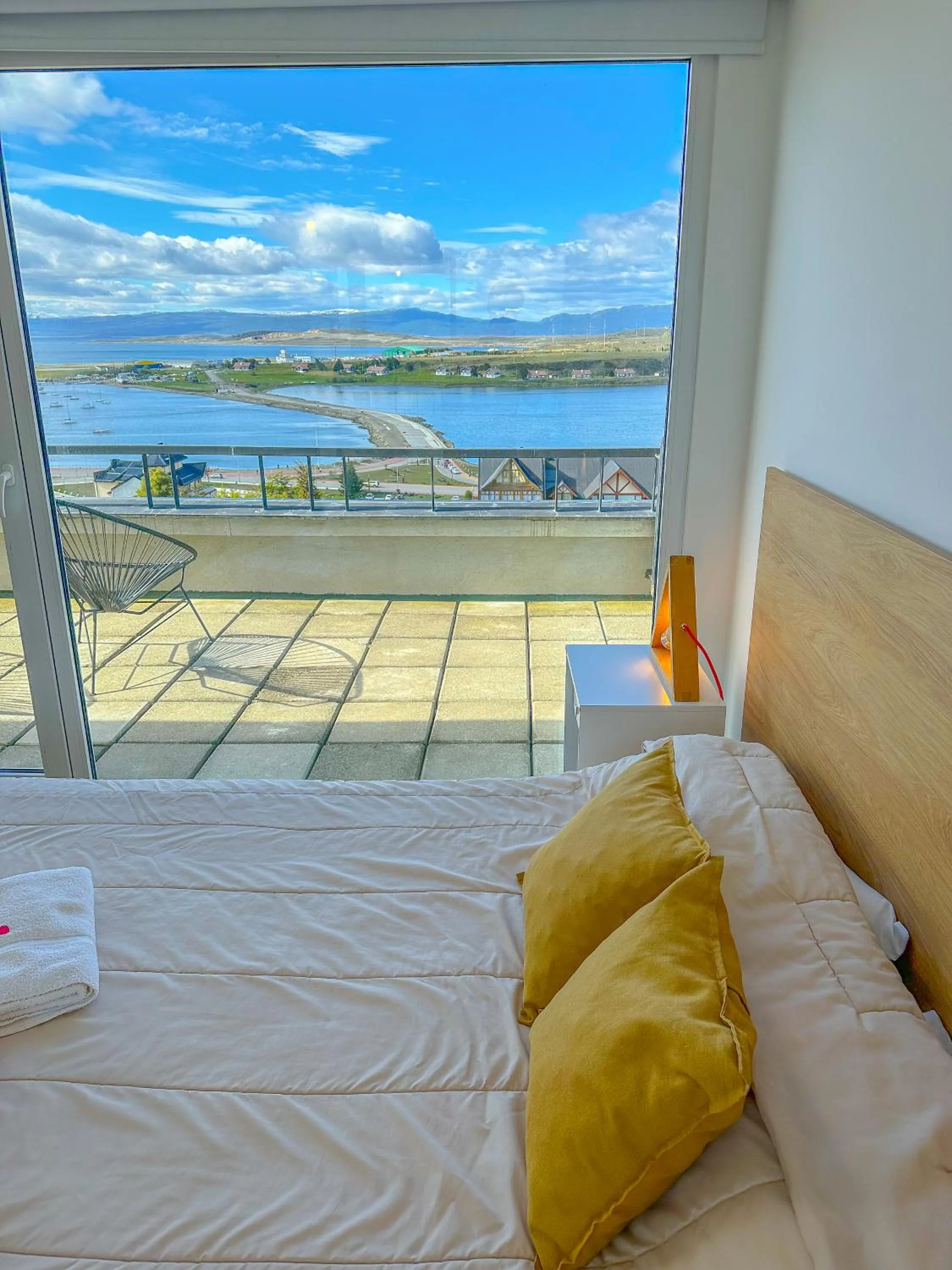 Natural landscape, Bed in Pacifico Apartamentos