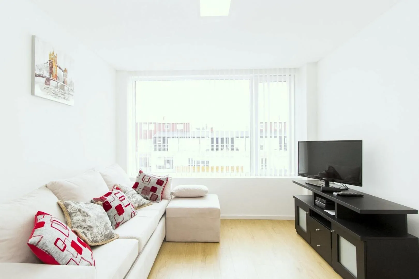 Seating area in Pacifico Apartamentos