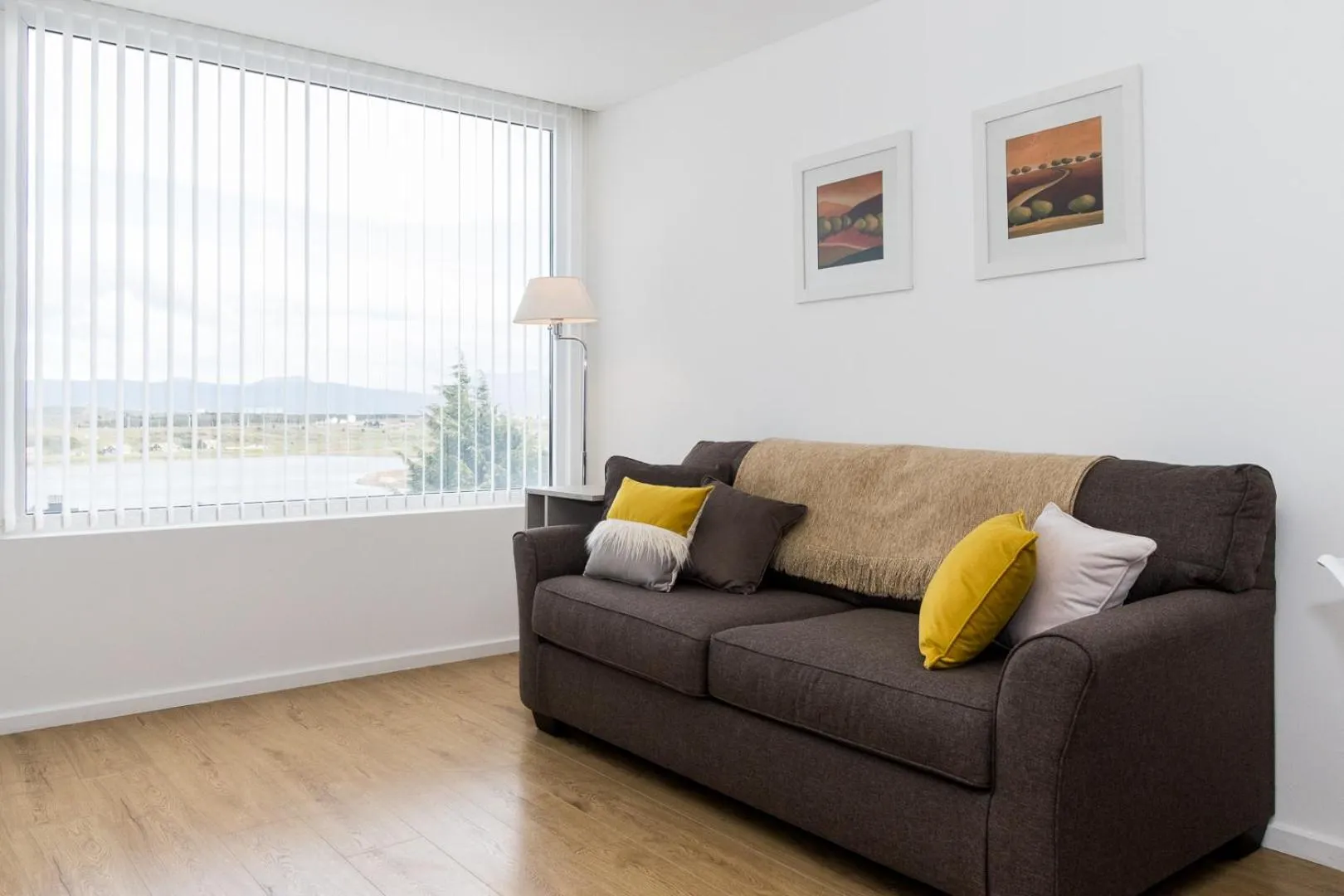 Living room in Pacifico Apartamentos